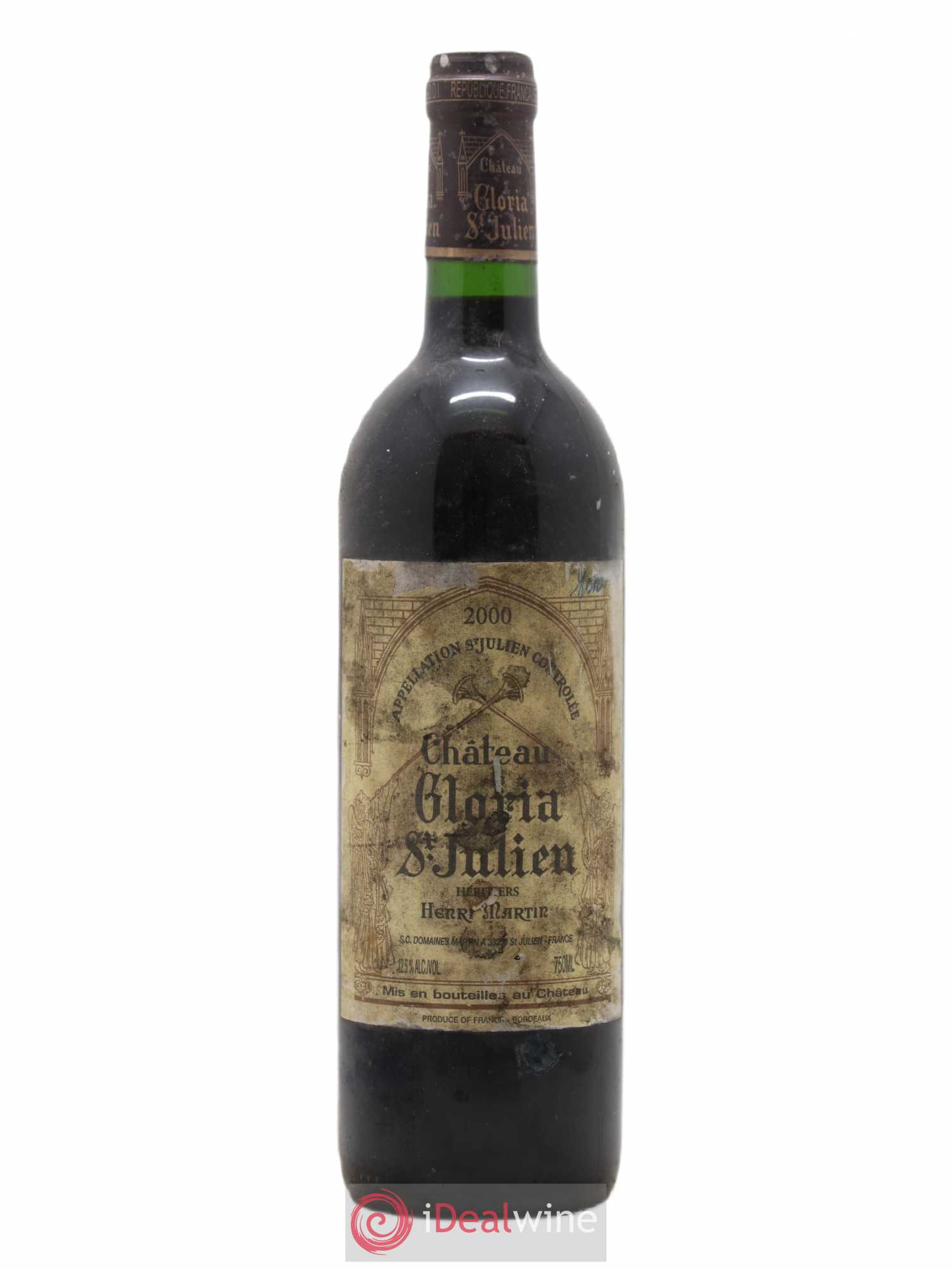 Château Gloria 2000 - Posten von 1 Flasche - 0