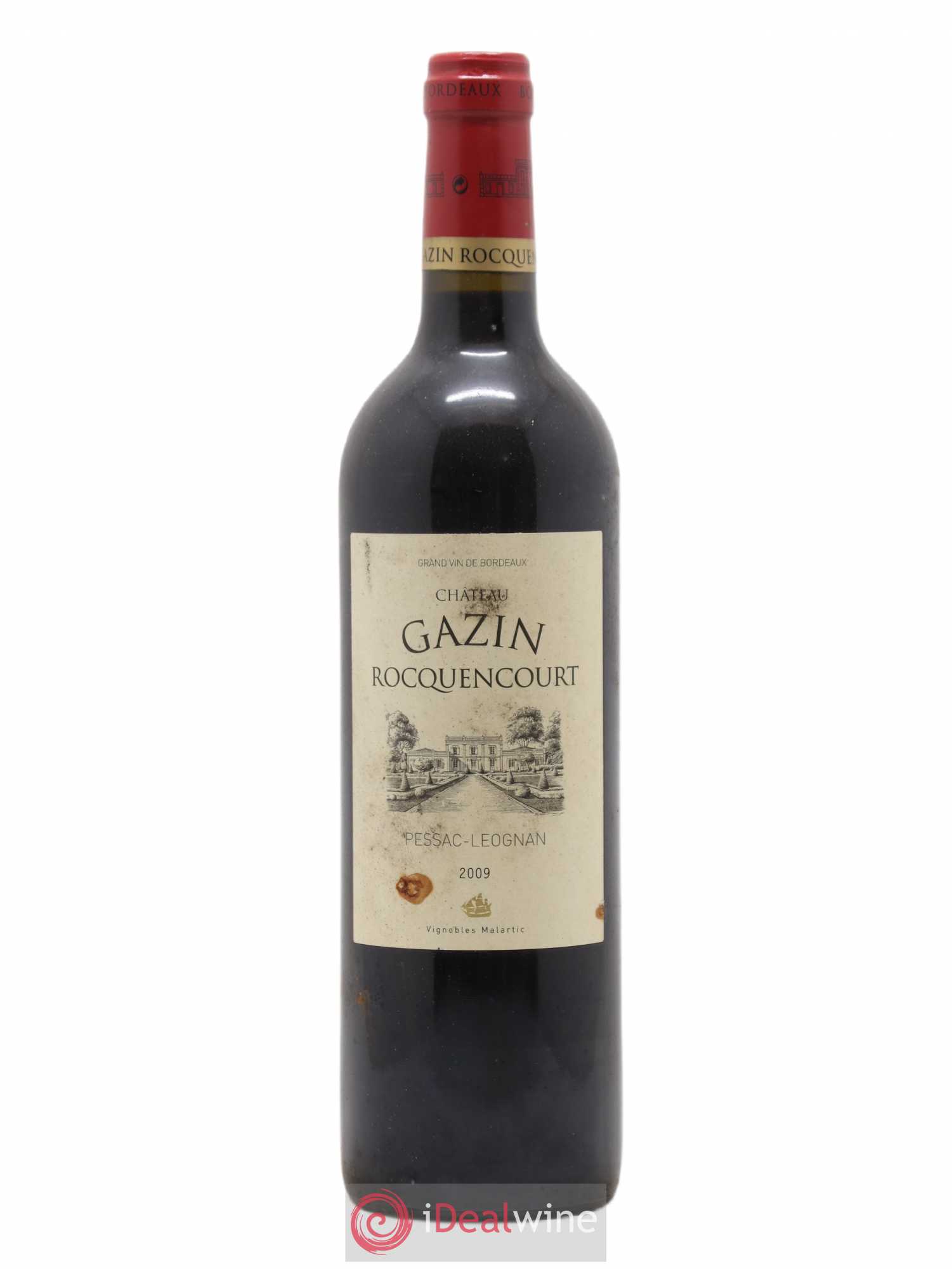 Pessac-Léognan Gazin Roquencourt 2009 - Posten von 1 Flasche - 0