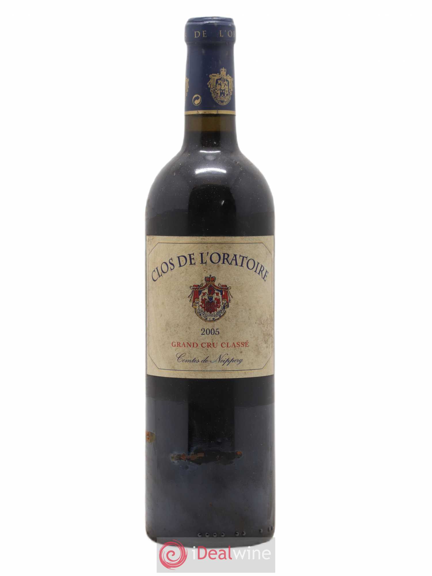 Clos de l'Oratoire Grand Cru Classé 2005 - Lot de 1 bouteille - 0