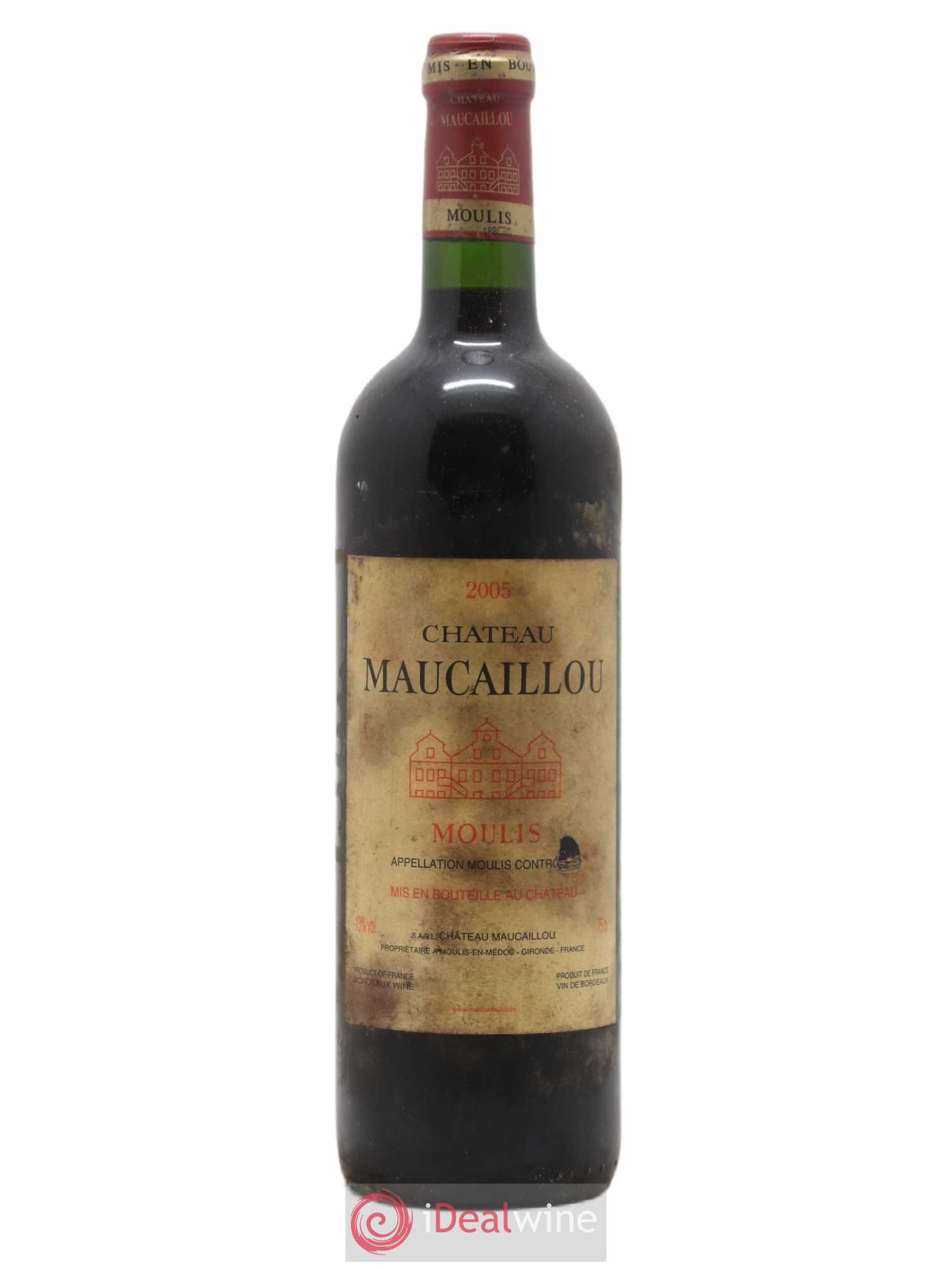Château Maucaillou 2005 - Lot de 1 bouteille - 0