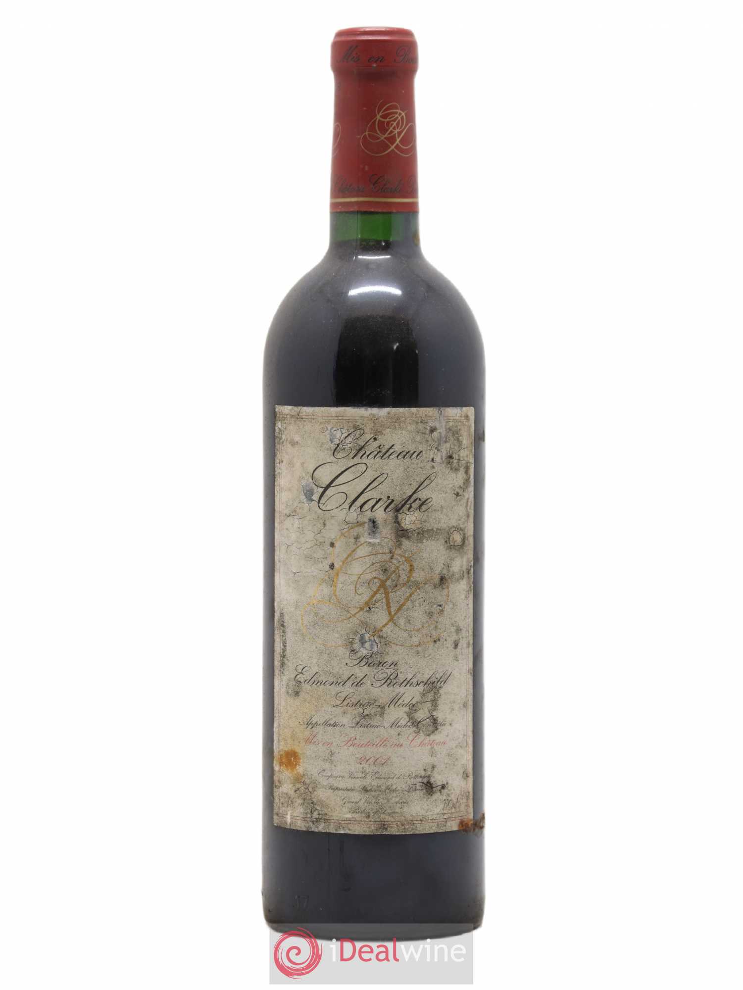 Château Clarke 2001 - Lot de 1 bouteille - 0
