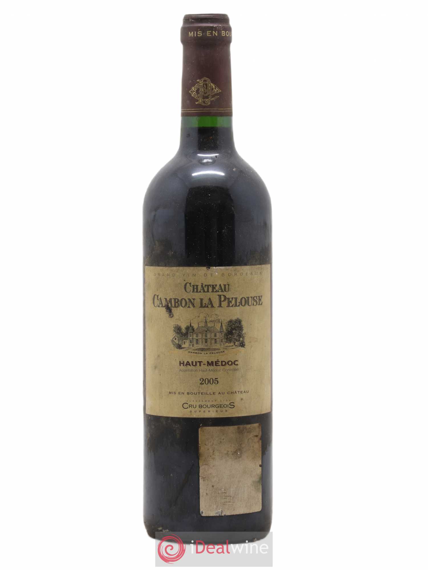 Château Cambon la Pelouse Cru Bourgeois 2005 - Lot de 1 bouteille - 0