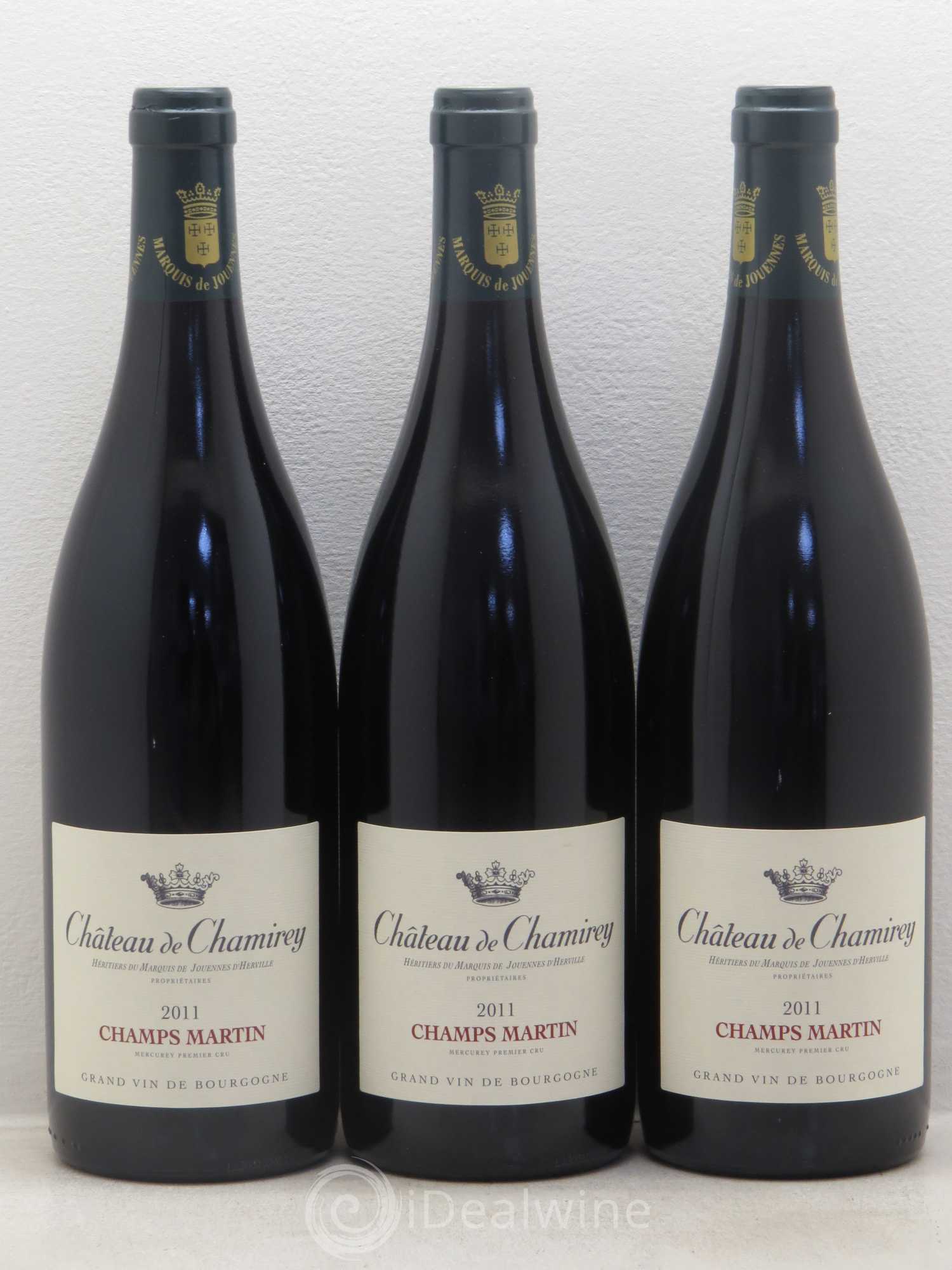 Mercurey 1er Cru Champs Martin Château de Chamirey 2011 - Lot de 12 bouteilles - 4