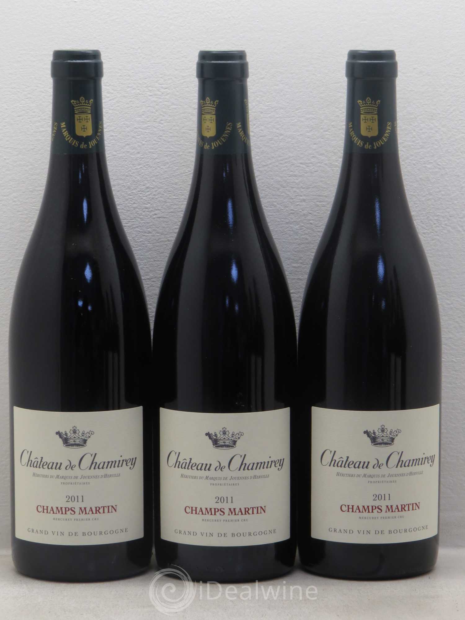 Mercurey 1er Cru Champs Martin Château de Chamirey 2011 - Lot de 6 bouteilles - 2