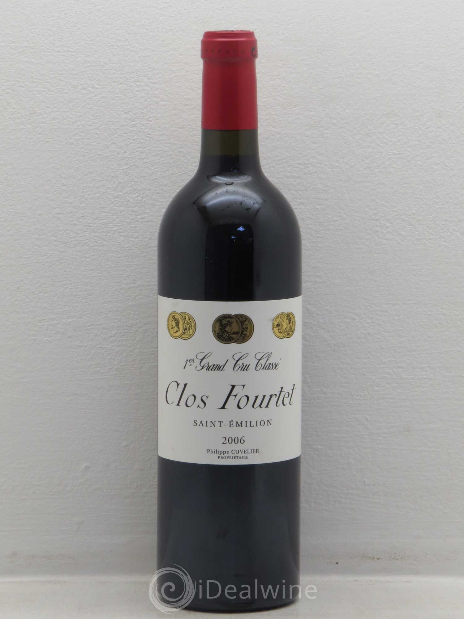 Clos Fourtet 1er Grand Cru Classé B 2006 - Lot de 1 bouteille - 0