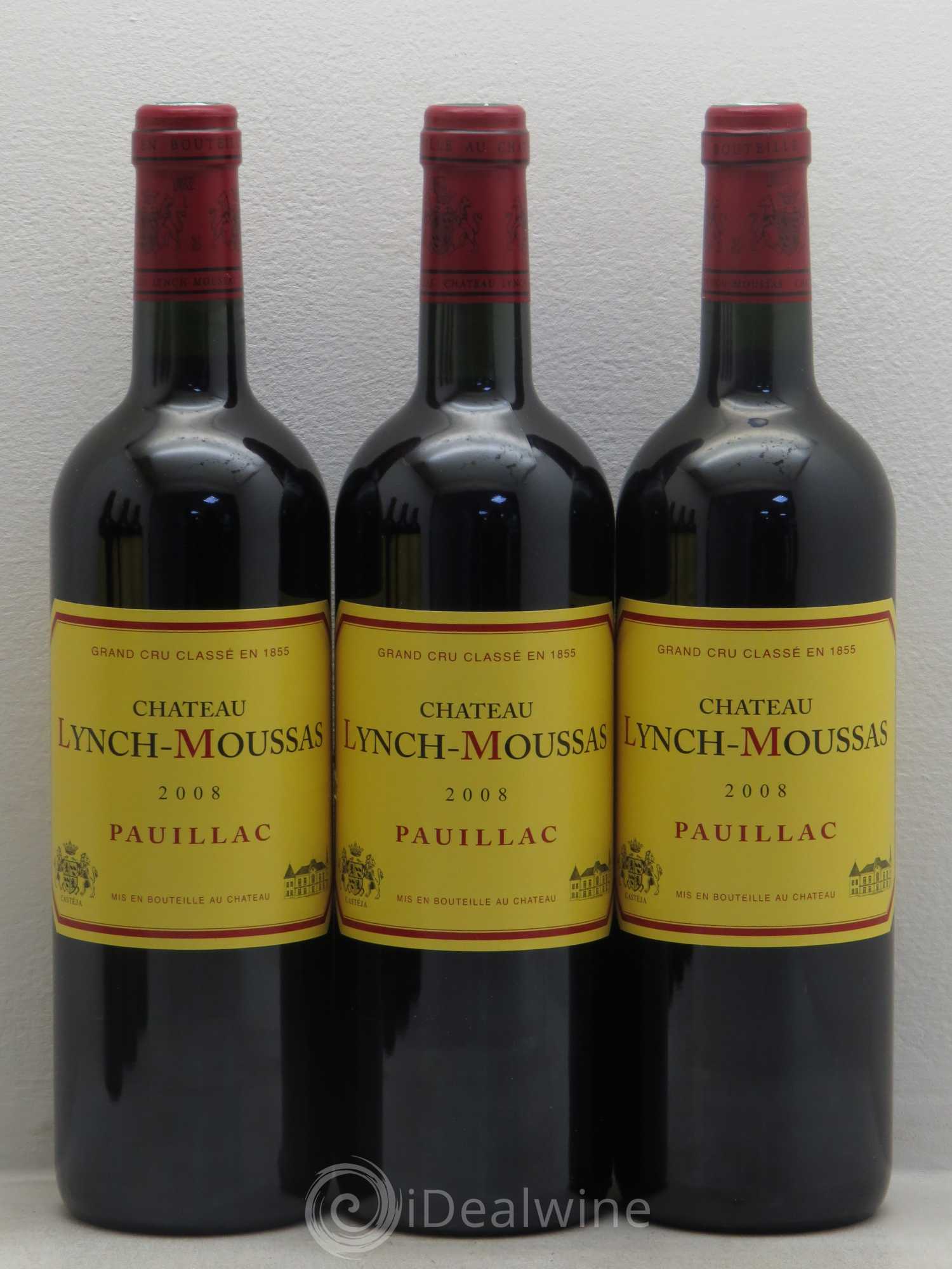 Château Lynch Moussas 5ème Grand Cru Classé 2008 - Lot de 12 bouteilles - 3