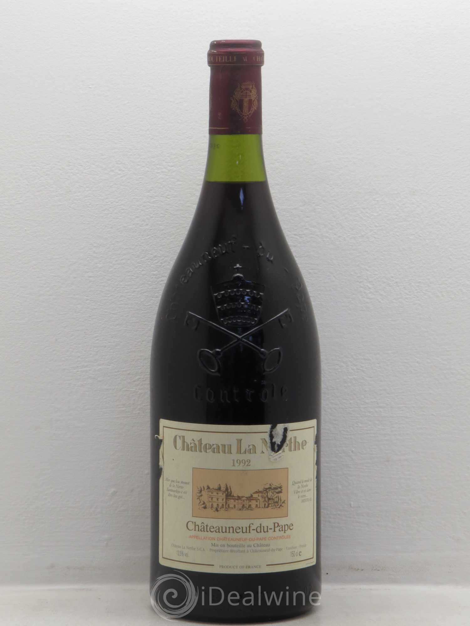 Châteauneuf-du-Pape Château la Nerthe Famille Richard 1992 - Lot de 1 magnum - 0