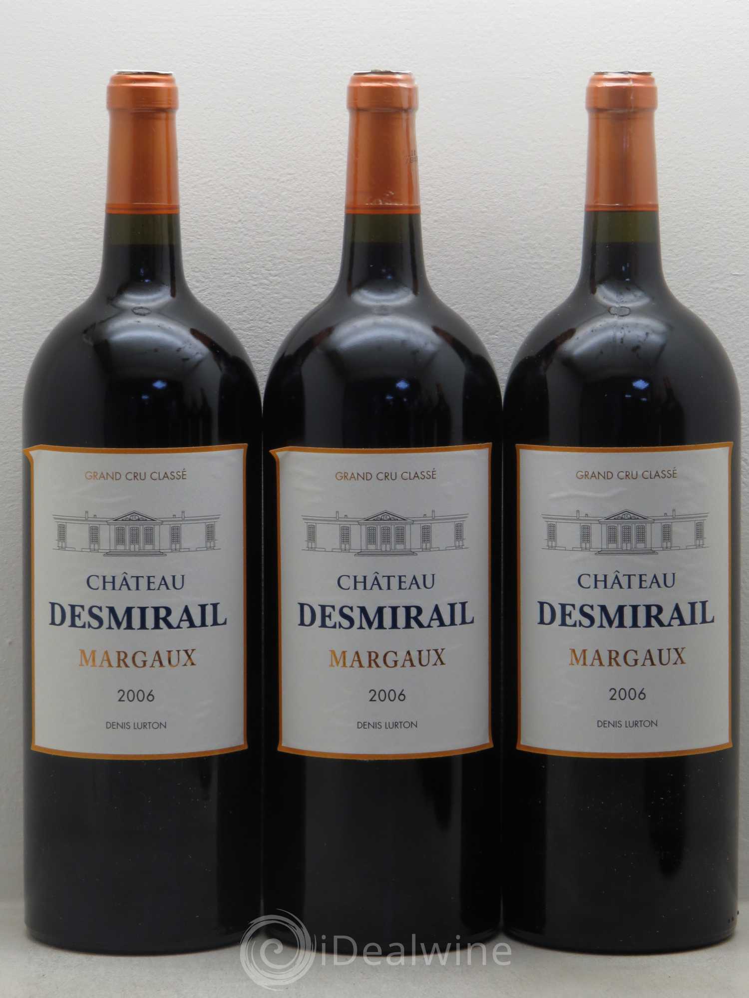 Château Desmirail 3ème Grand Cru Classé 2006 - Lot de 6 magnums - 1