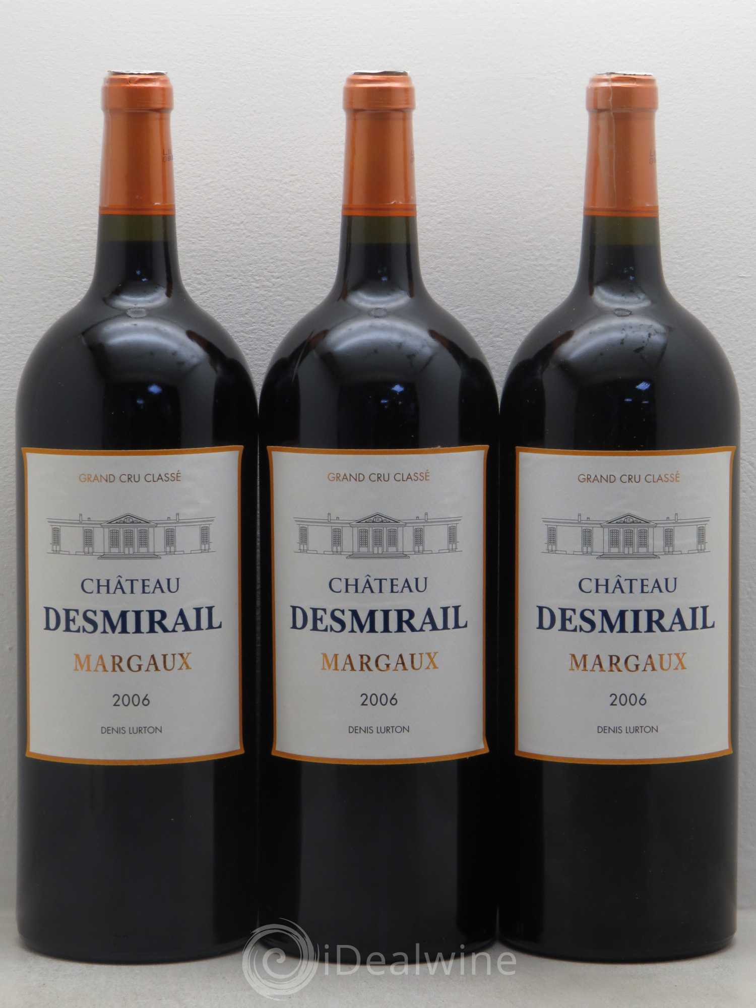 Château Desmirail 3ème Grand Cru Classé 2006 - Lot de 6 magnums - 2