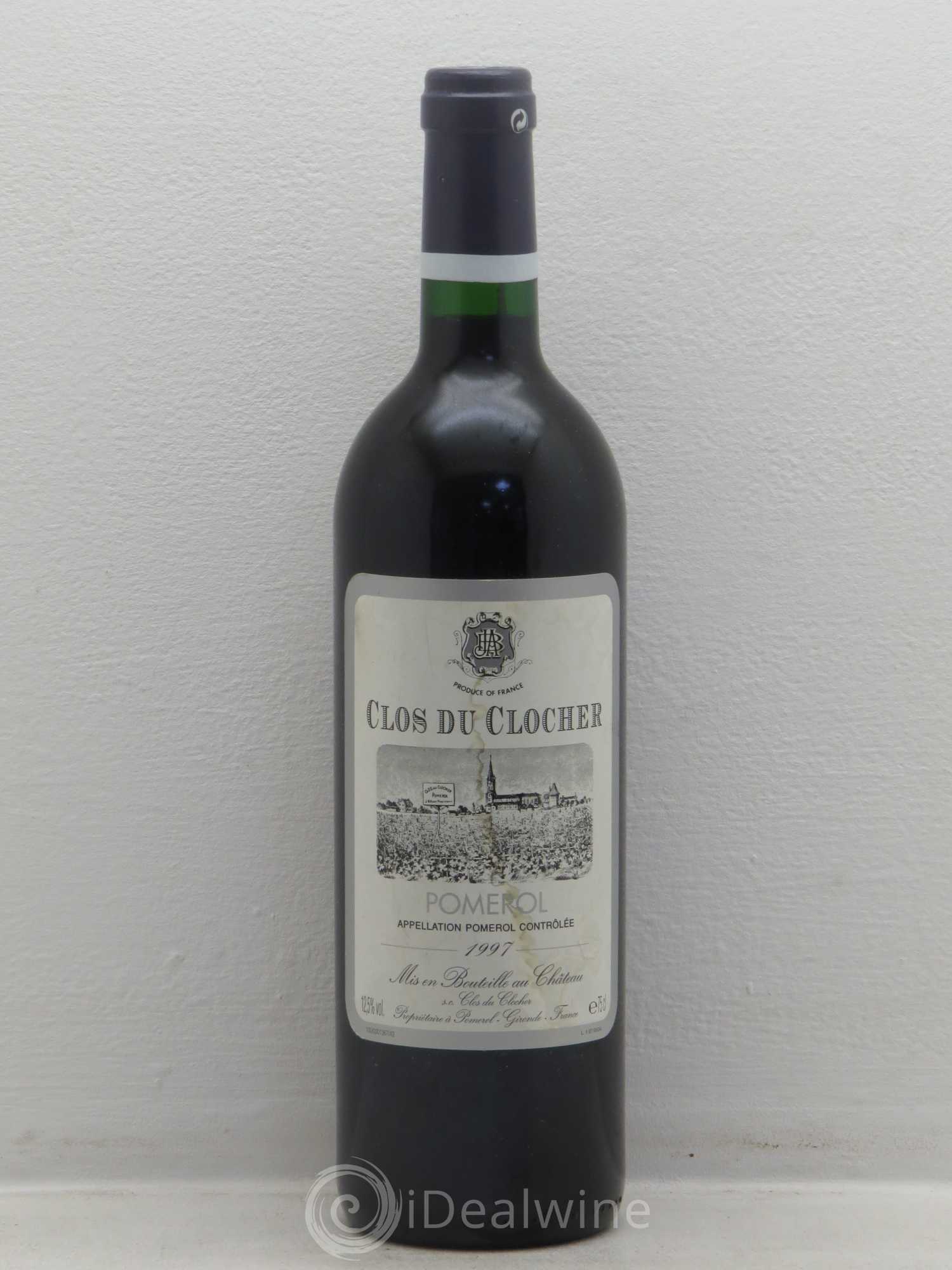 Clos du Clocher 1997 - Lot de 1 bouteille - 0