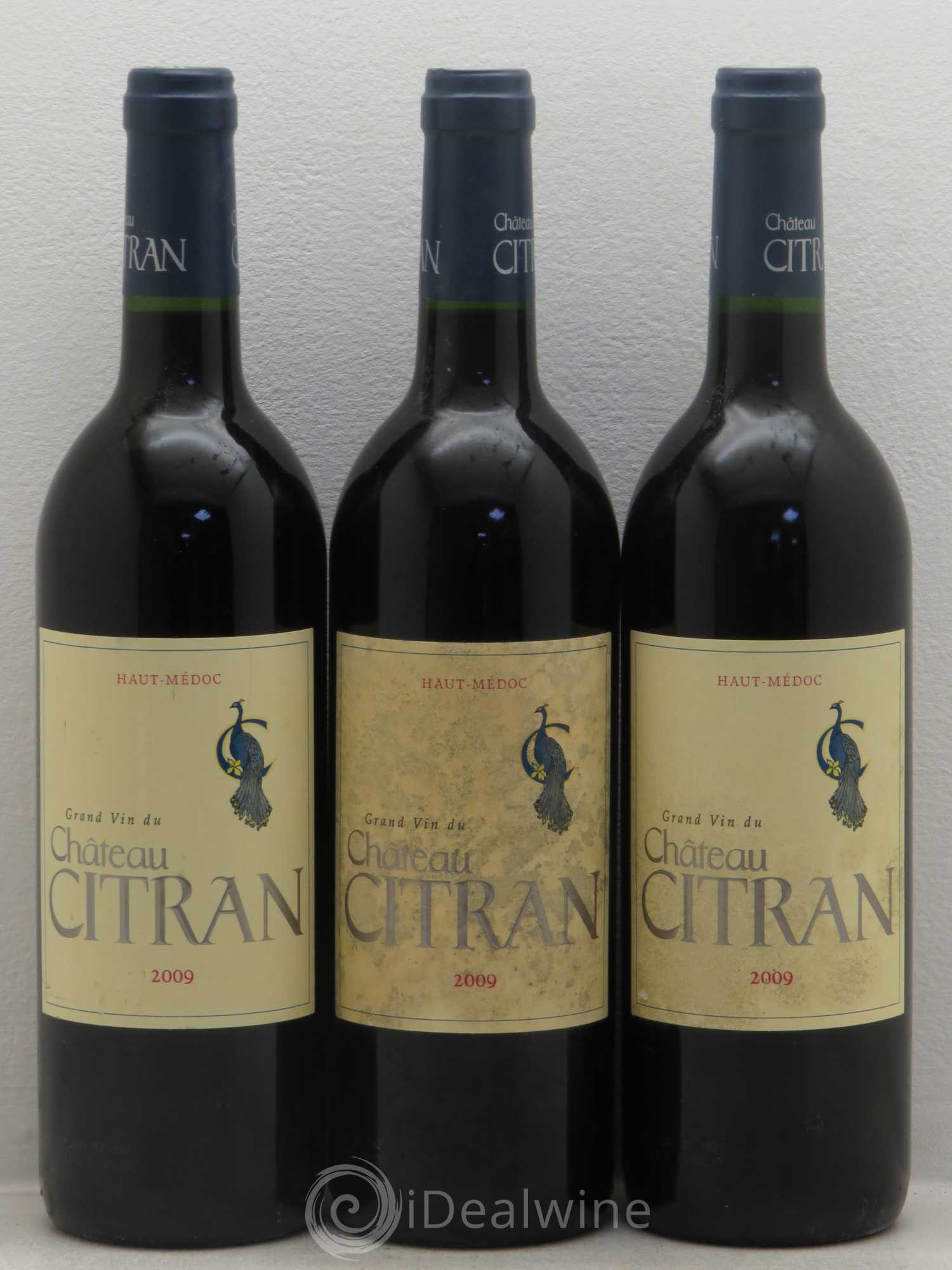 Château Citran Cru Bourgeois 2009 - Lot de 3 bouteilles - 0