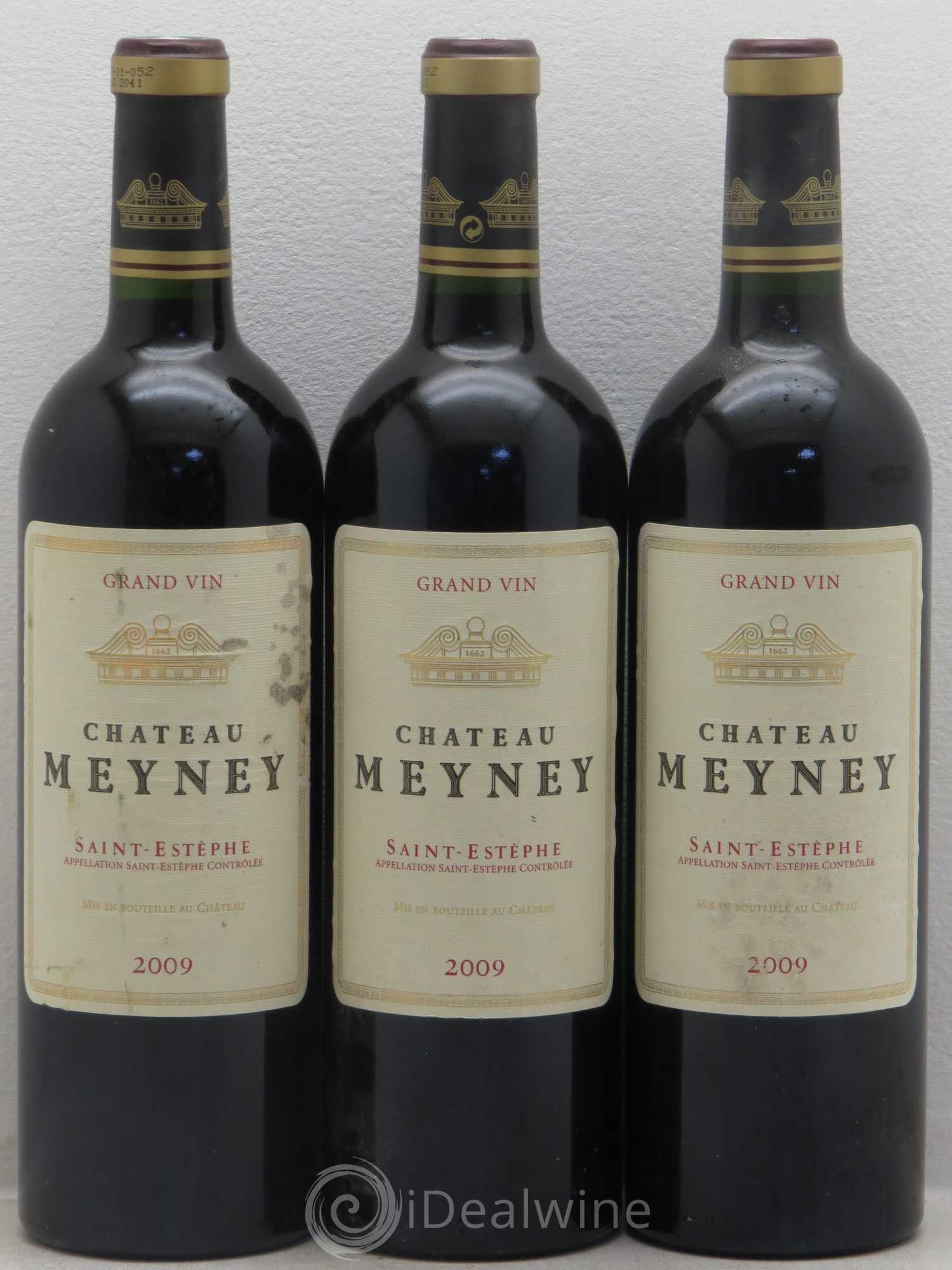 Château Meyney 2009 - Lot de 3 bouteilles - 0