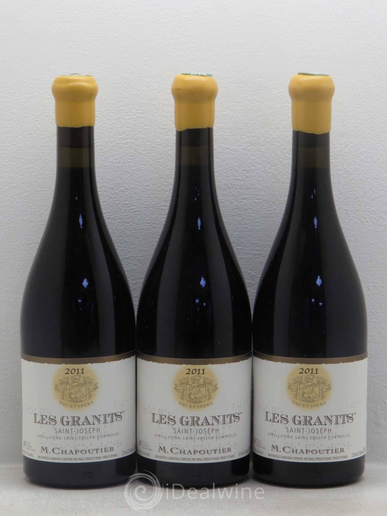Saint-Joseph Les Granits Chapoutier 2011 - Lot de 6 bouteilles - 2