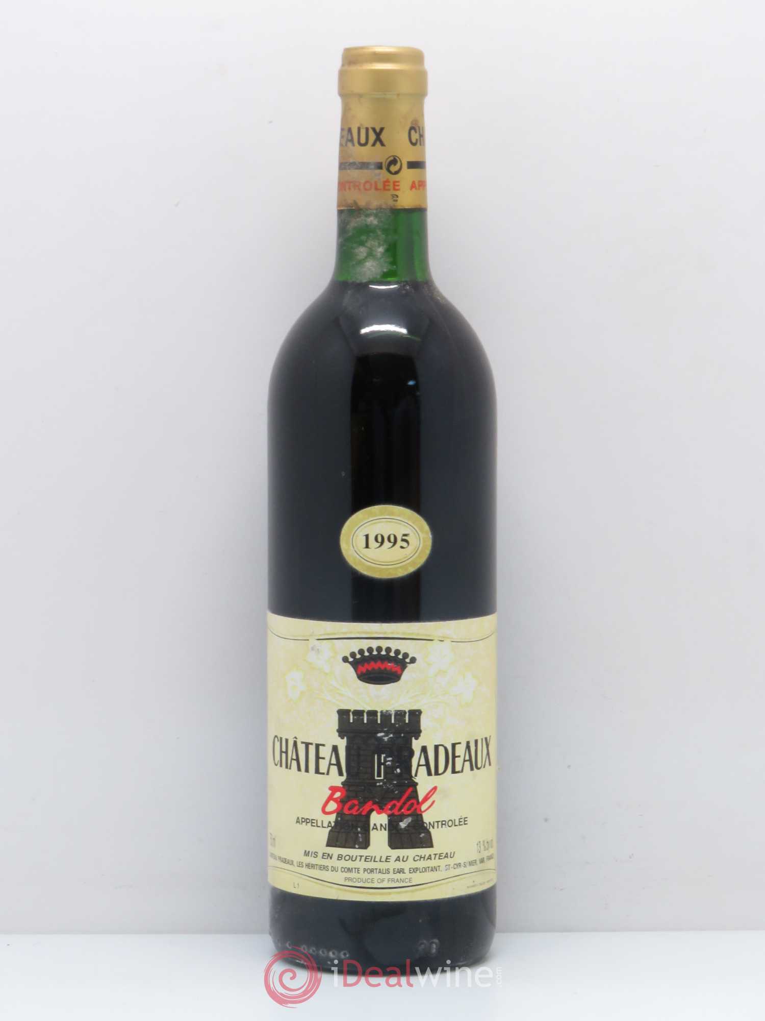 Bandol Château Pradeaux Famille Portalis 1995 - Lot de 1 bouteille - 0