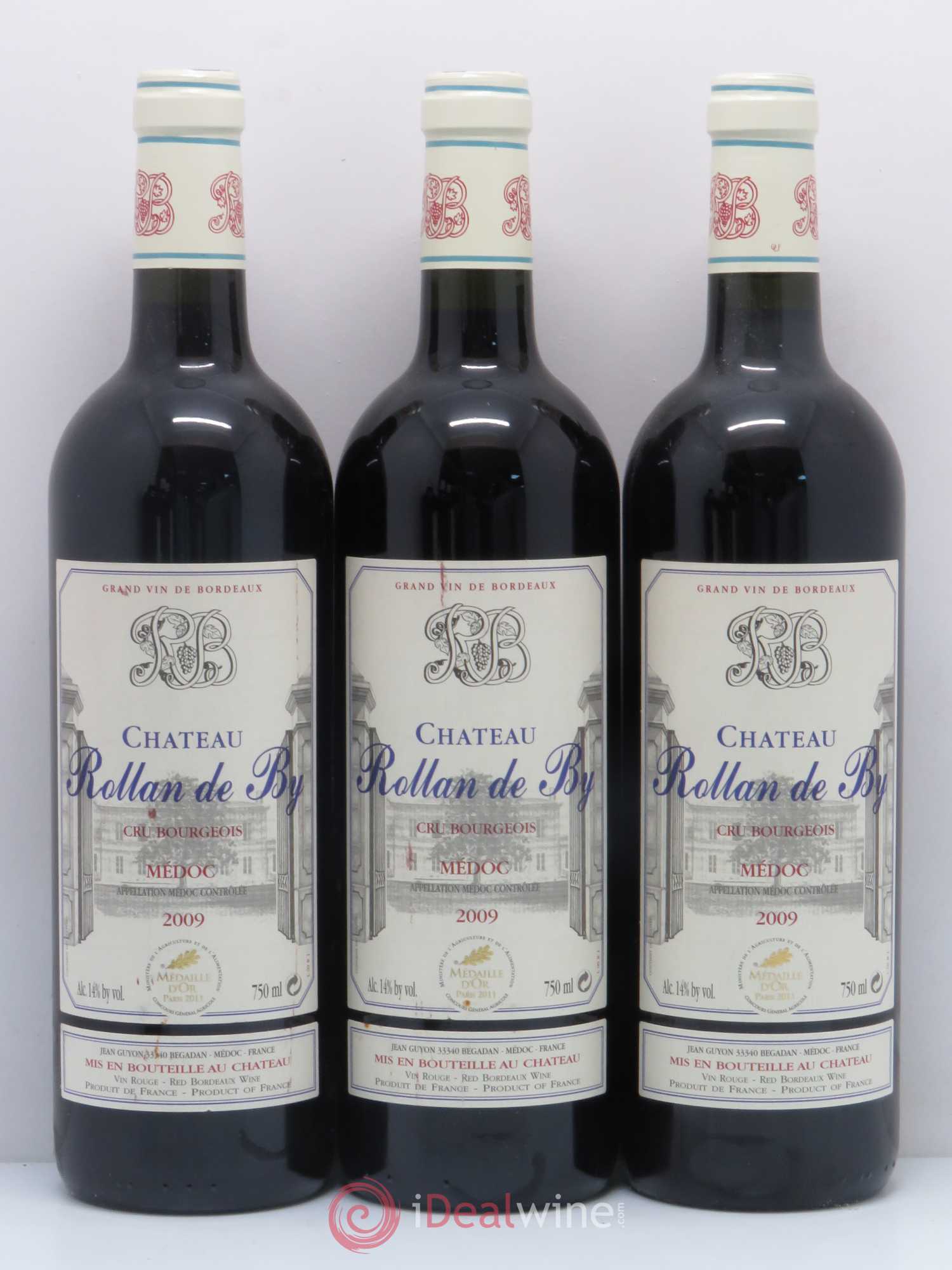 Château Rollan de By Cru Bourgeois 2009 - Lot de 6 bouteilles - 1