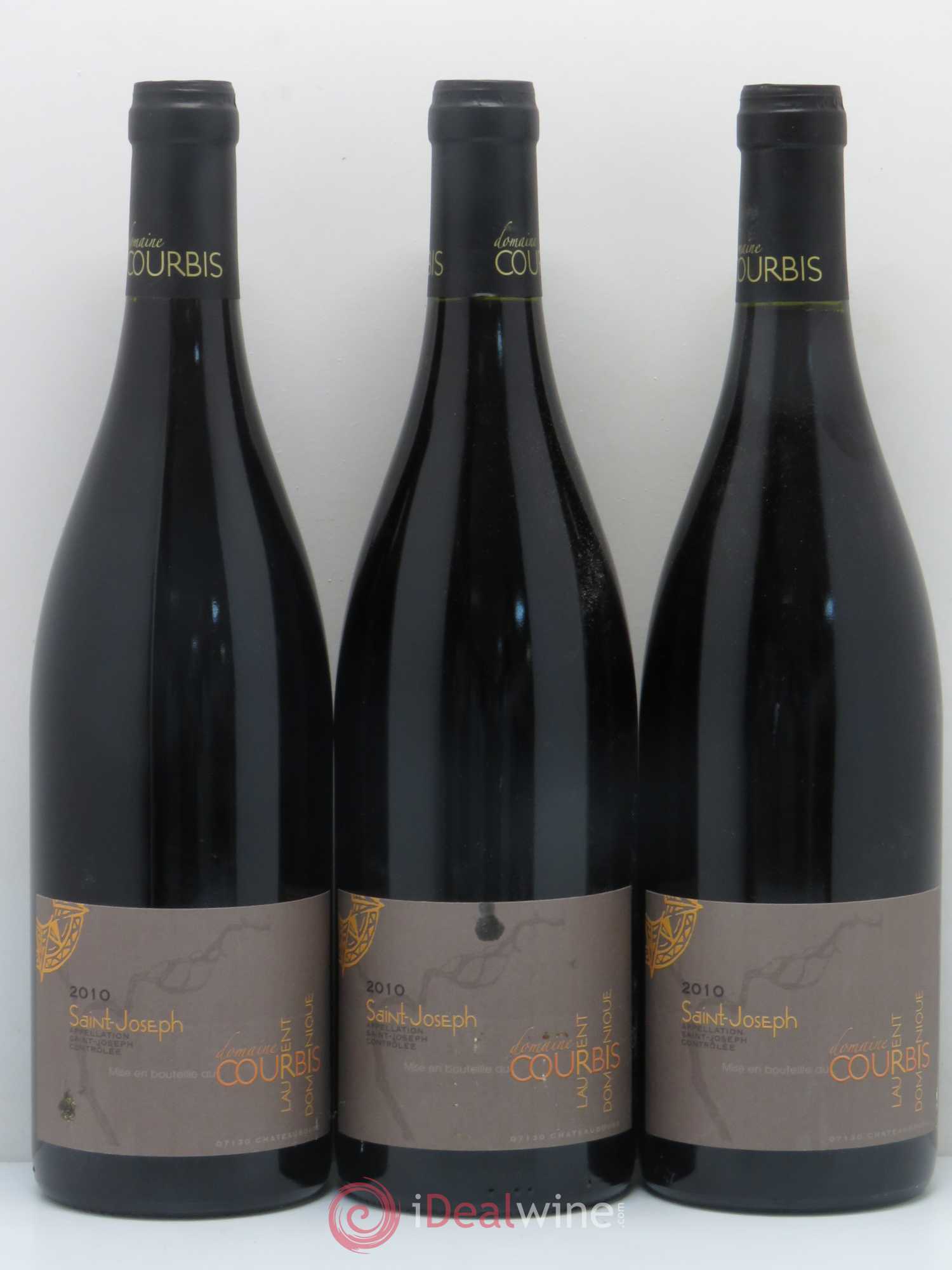 Saint-Joseph Courbis (sans prix de réserve) 2010 - Lot de 6 bouteilles - 2