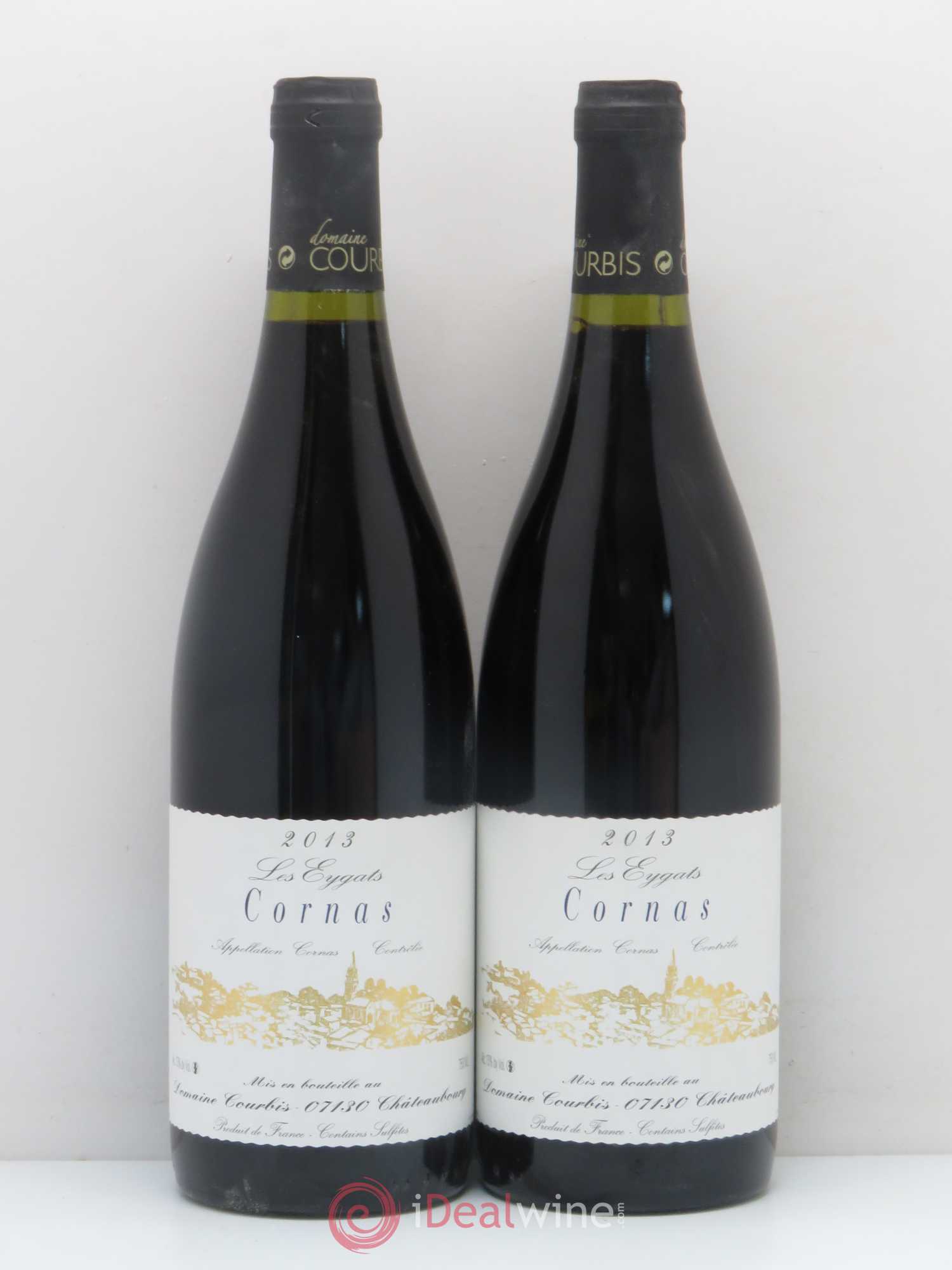 Cornas Les Eygats Courbis 2013 - Lot de 2 bouteilles - 0