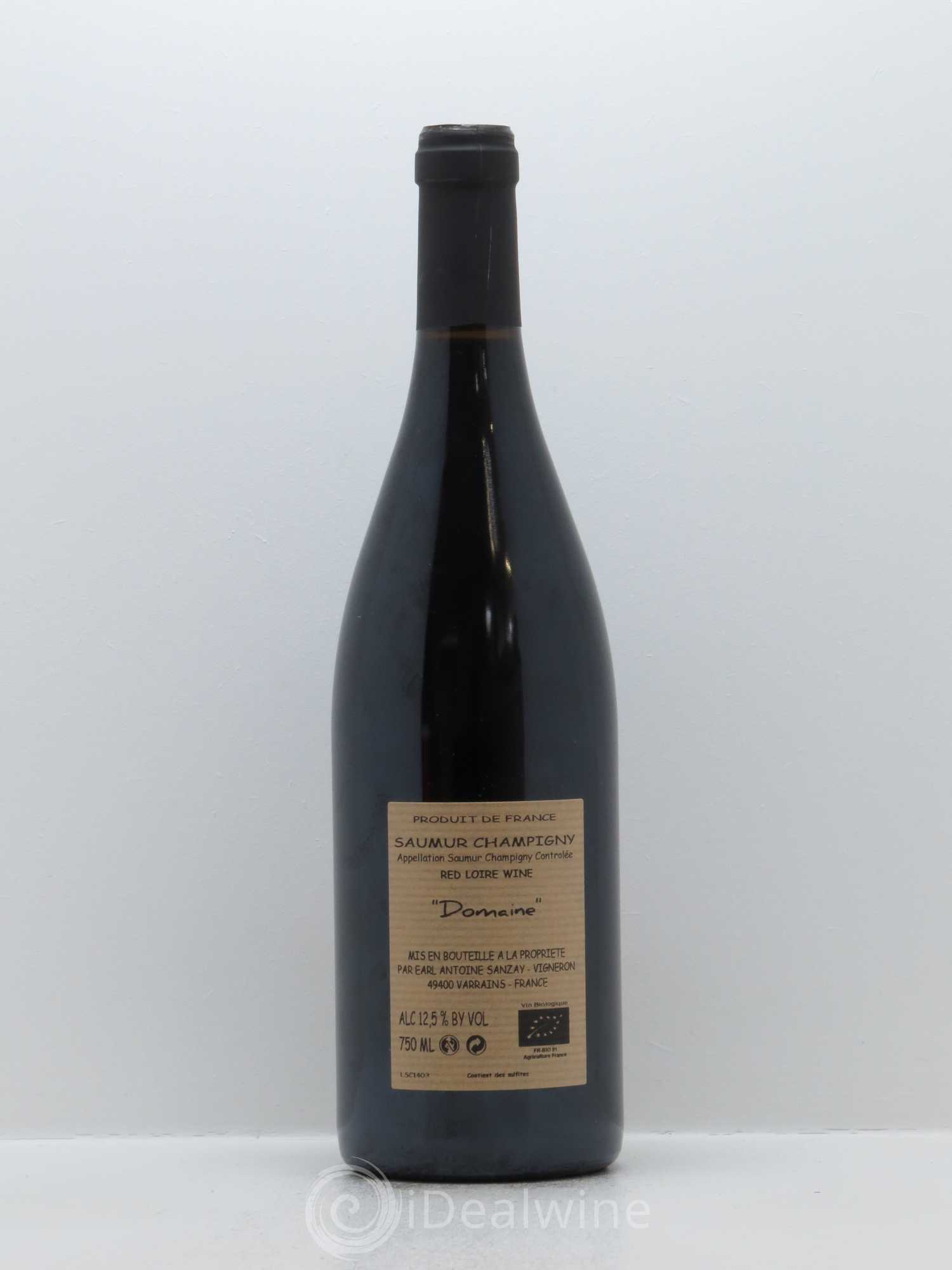 Saumur-Champigny Antoine Sanzay 2014 - Lot de 1 bouteille - 1