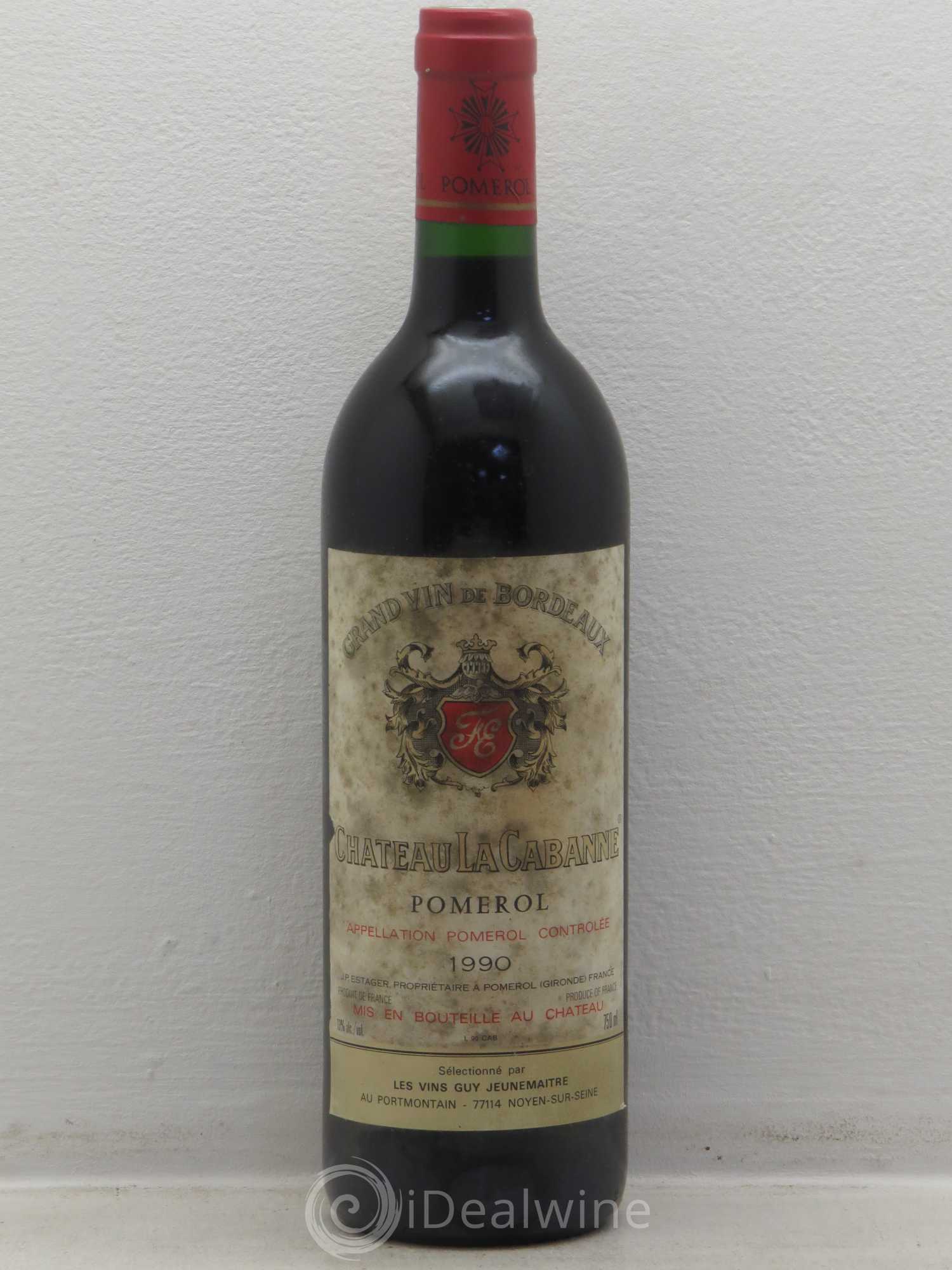 Château la Cabanne 1990 - Lot de 1 bouteille - 0