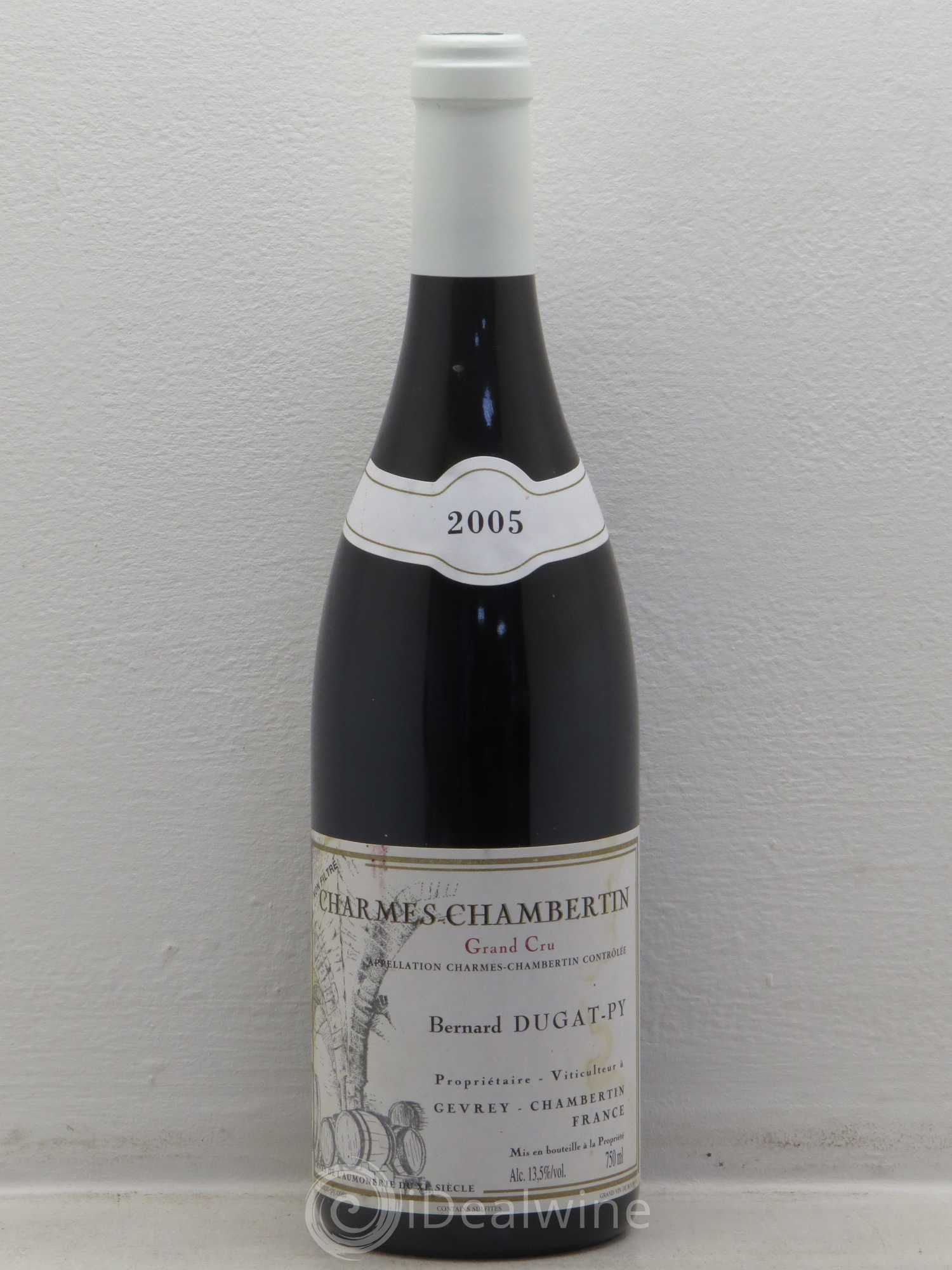 Charmes-Chambertin Grand Cru Dugat-Py 2005 - Lot de 1 bouteille - 0