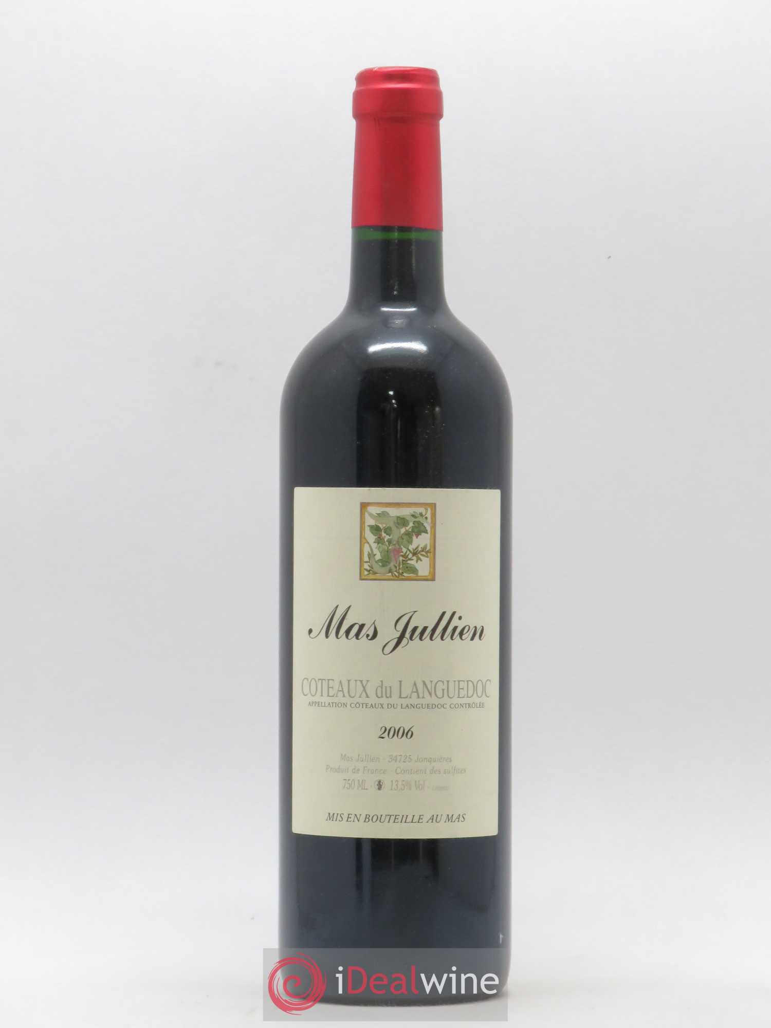 Terrasses du Larzac Mas Jullien Olivier Jullien 2006 - Lot de 1 bouteille - 0