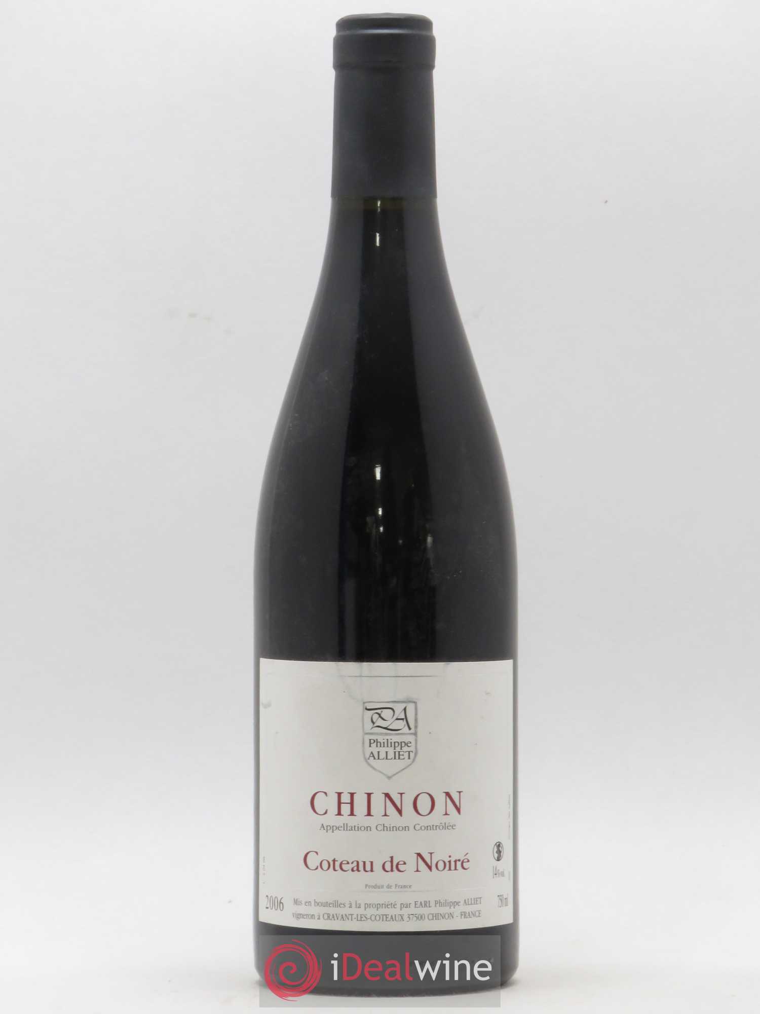 Chinon Coteau de Noiré Philippe Alliet 2006 - Lot de 1 bouteille - 0