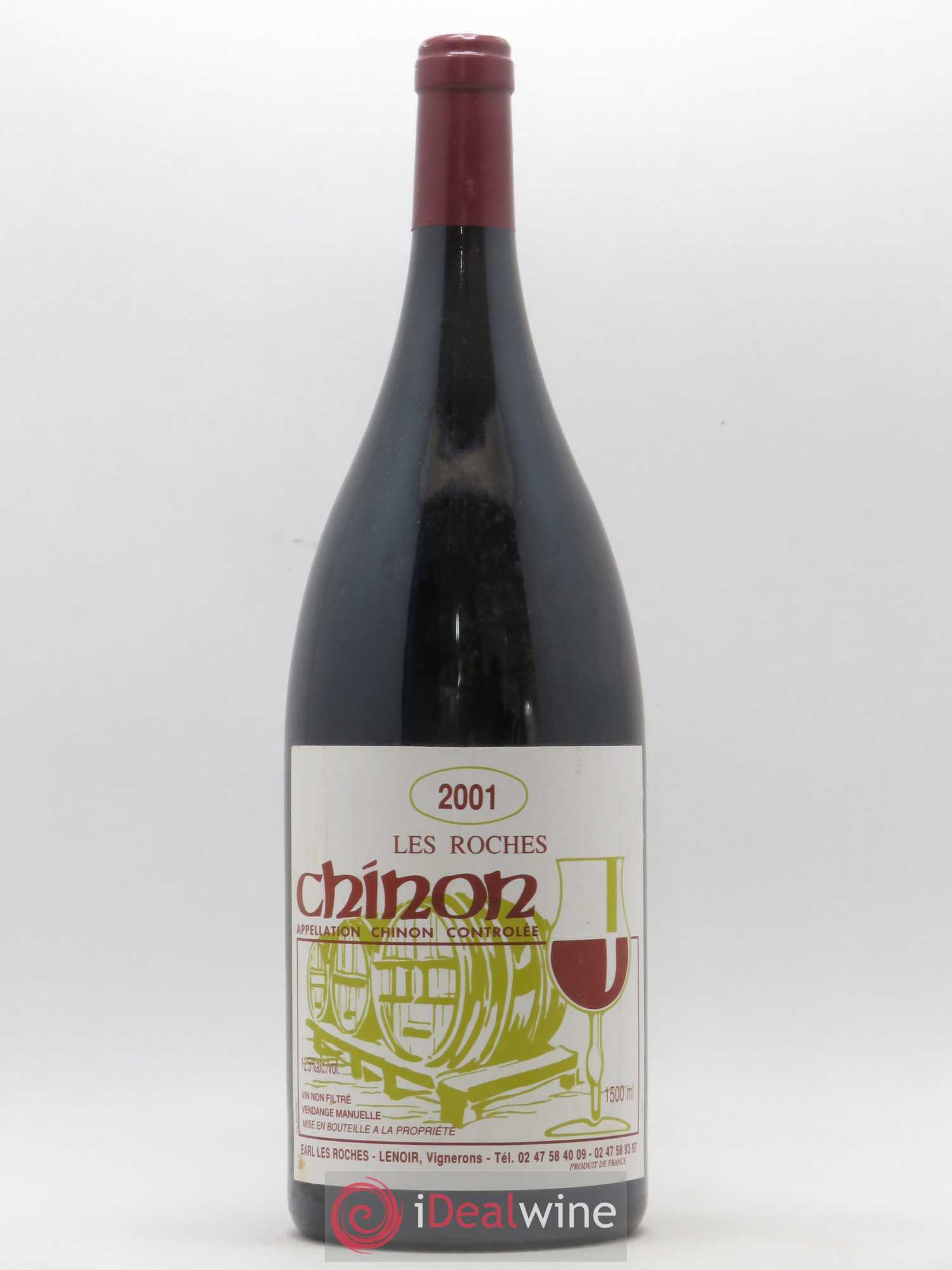 Chinon Les Roches Lenoir (Domaine) 2001 - Lot de 1 magnum - 0