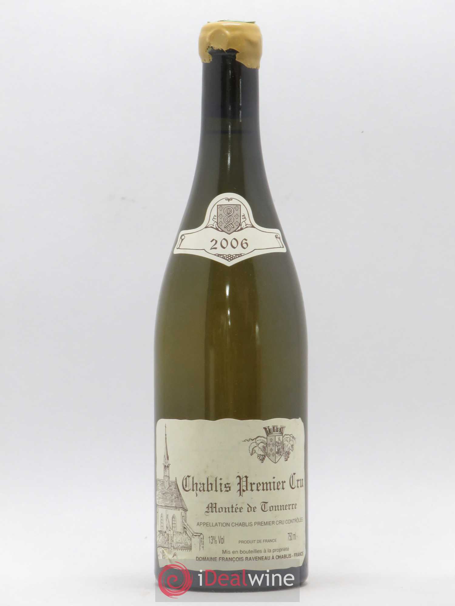 Chablis 1er Cru Montée de Tonnerre Raveneau (Domaine) 2006 - Lot de 1 bouteille - 0
