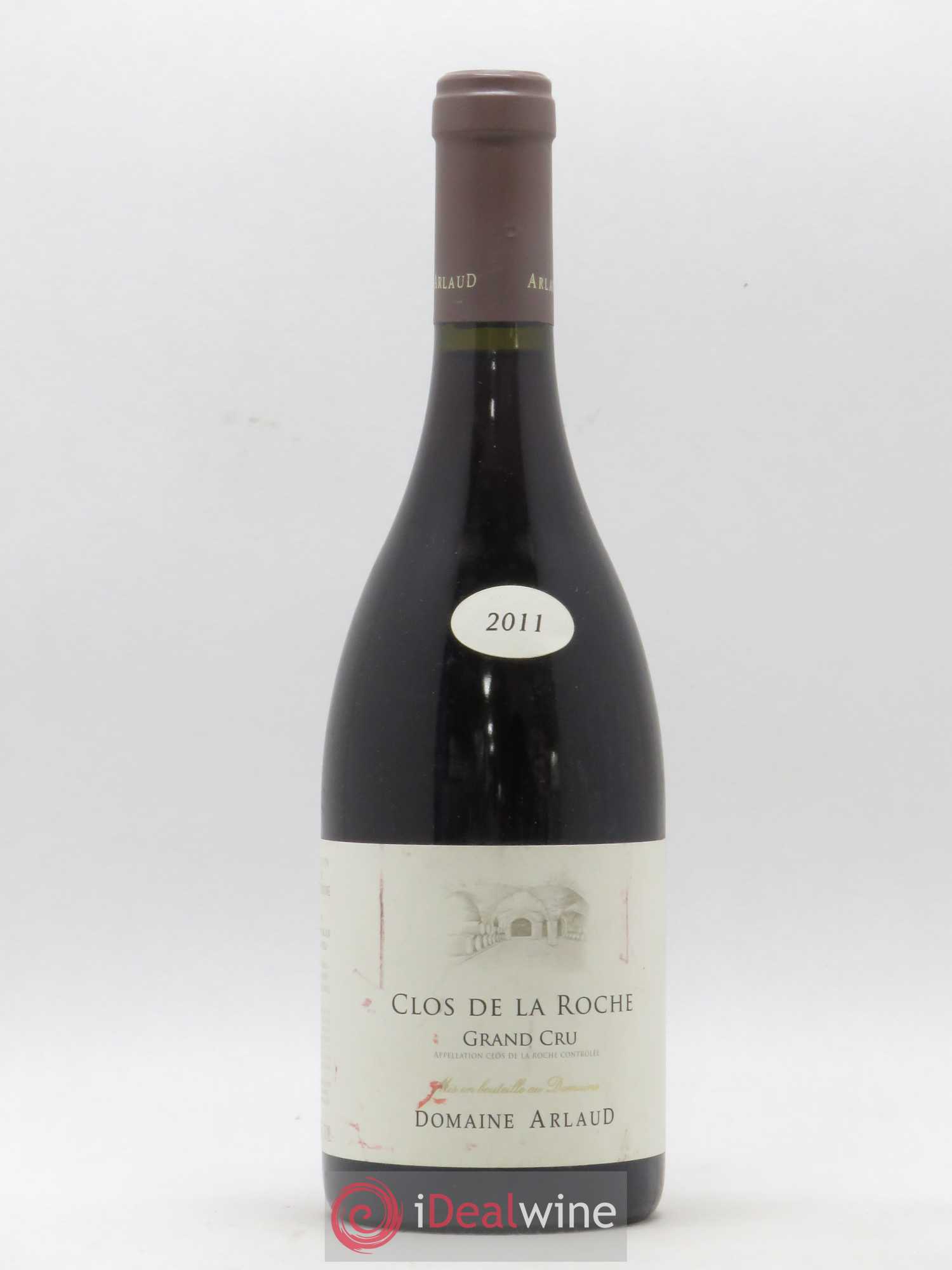 Clos de la Roche Grand Cru Arlaud 2011 - Lot de 1 bouteille - 0