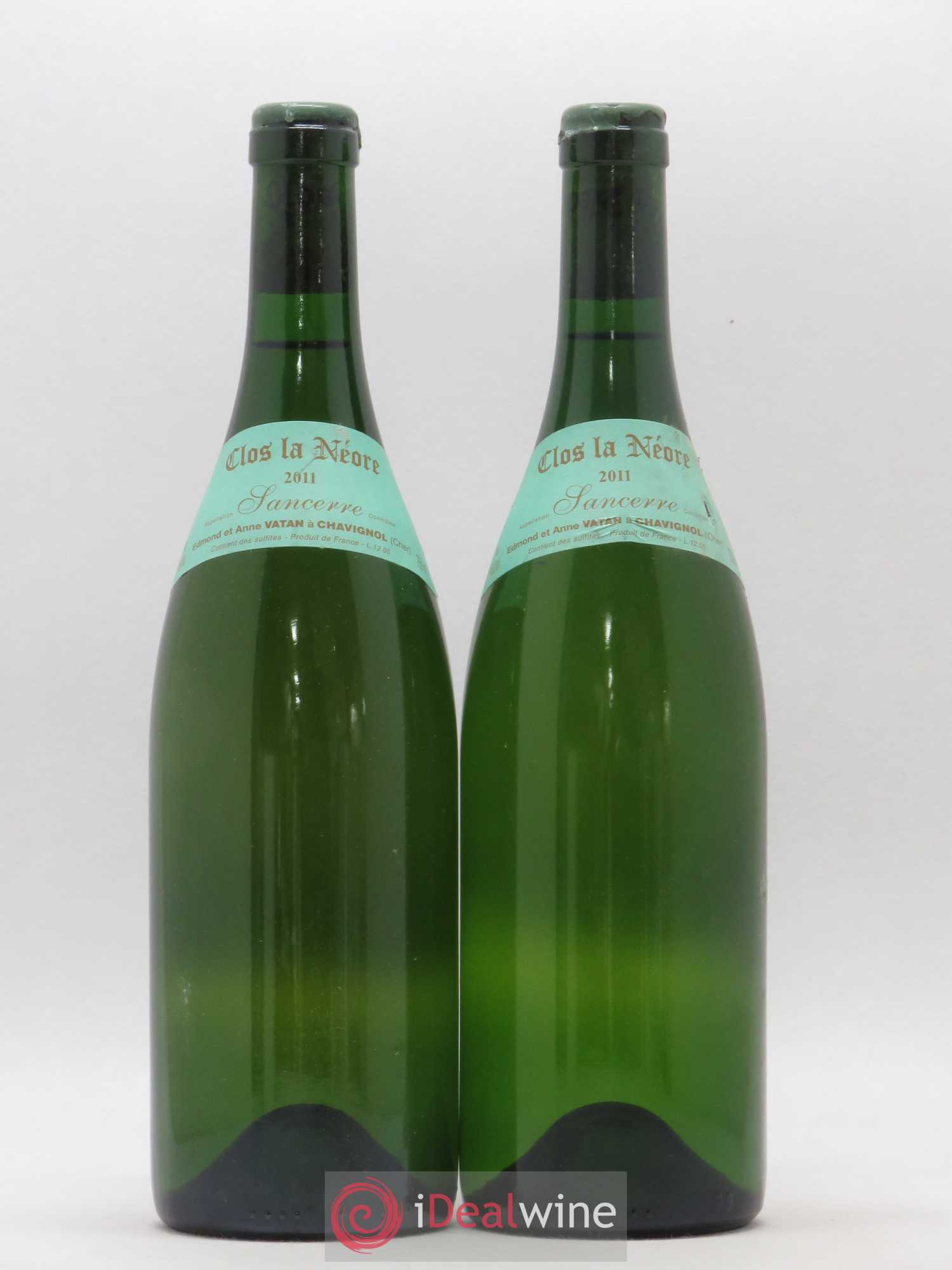 Sancerre Clos la Neore Edmond Vatan 2011 - Lot de 2 bouteilles - 0