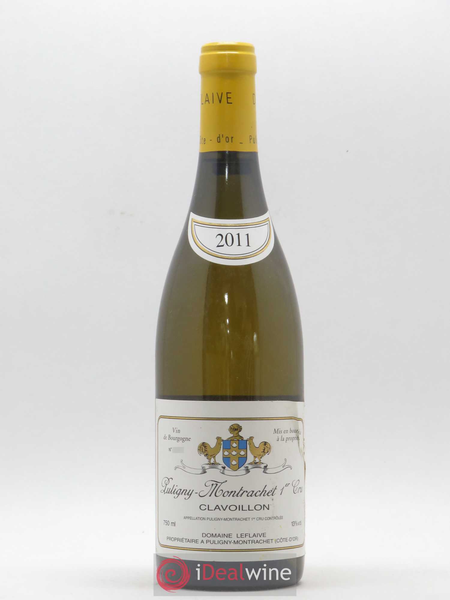 Puligny-Montrachet 1er Cru Clavoillon Leflaive (Domaine) 2011 - Lot de 1 bouteille - 0