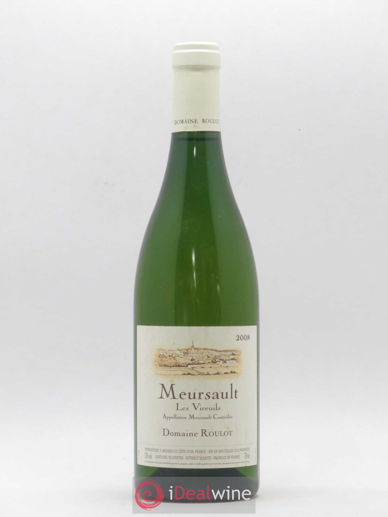Meursault Les Vireuils Roulot (Domaine) 2008 - Lot de 1 bouteille - 0