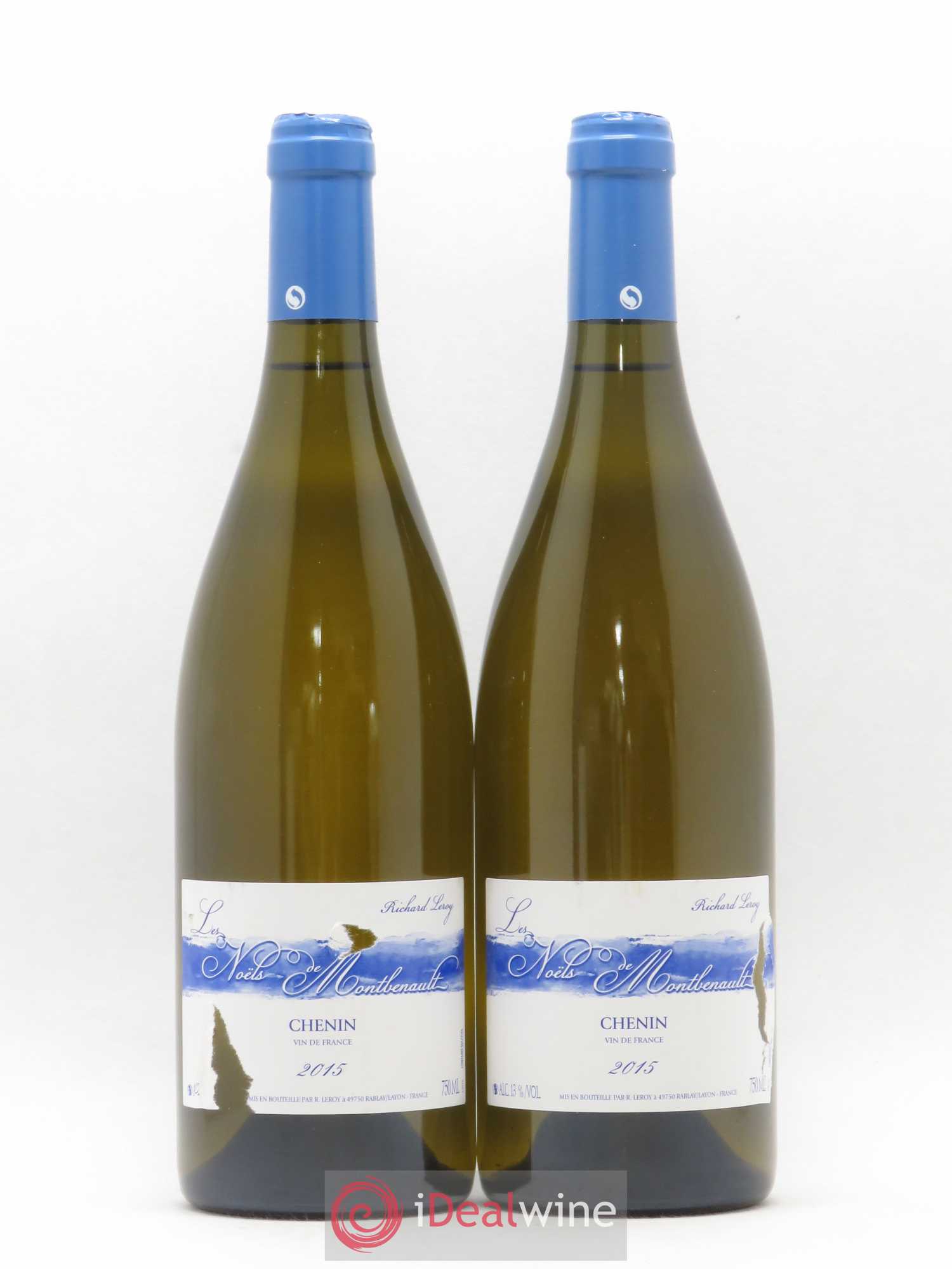 Vin de France Les Noëls de Montbenault Richard Leroy 2015 - Lot de 2 bouteilles - 0