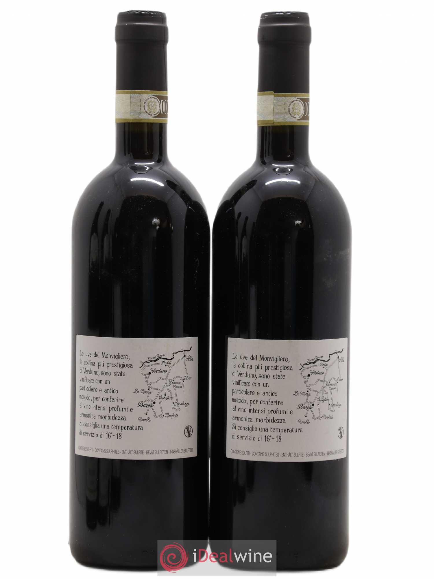 Barolo DOCG Monvigliero Comm. Giovan Battista Burlotto 2014 - Lot de 2 bouteilles - 1