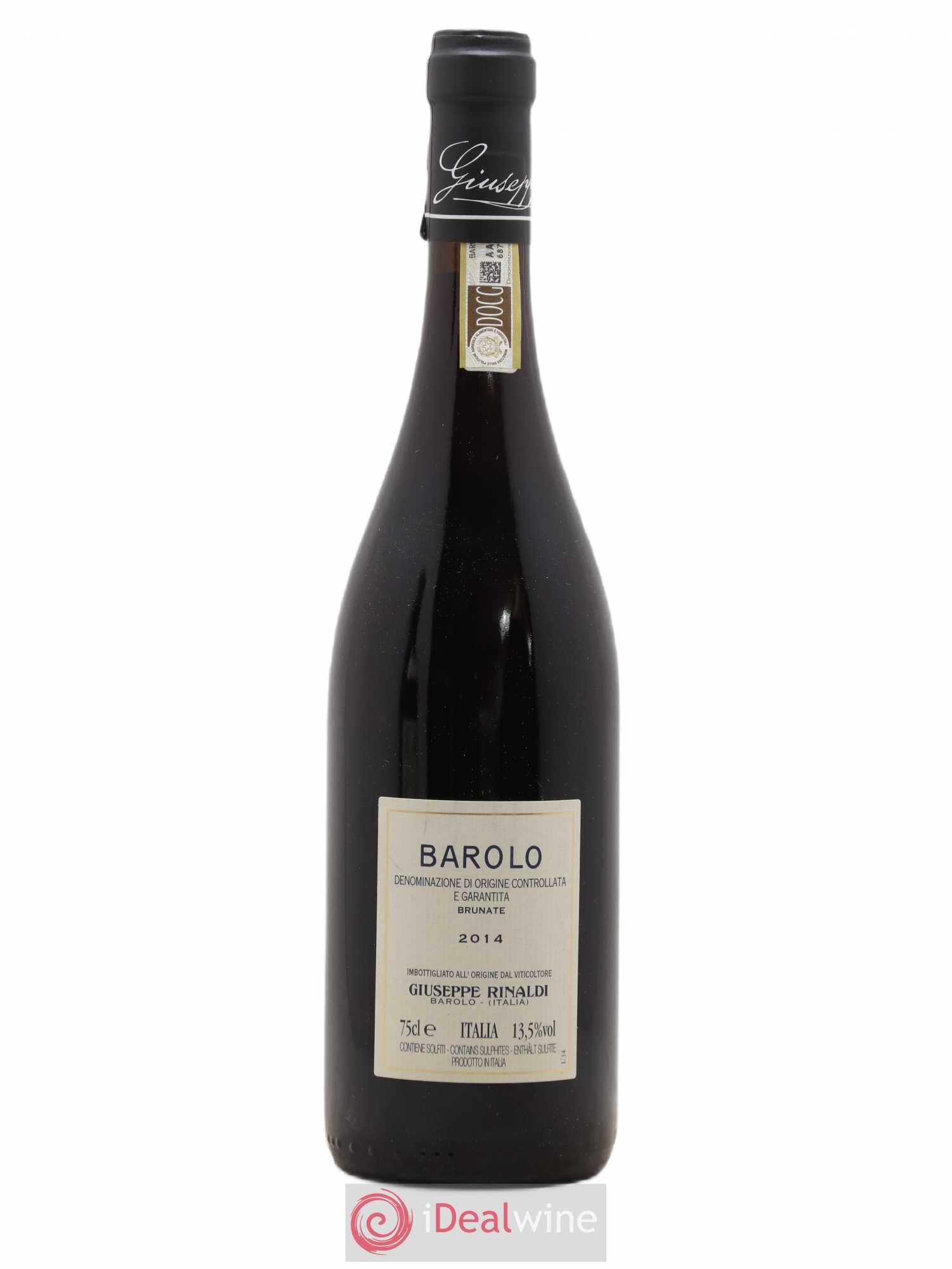 Barolo DOCG Brunate Giuseppe Rinaldi 2014 - Lot de 1 bouteille - 1