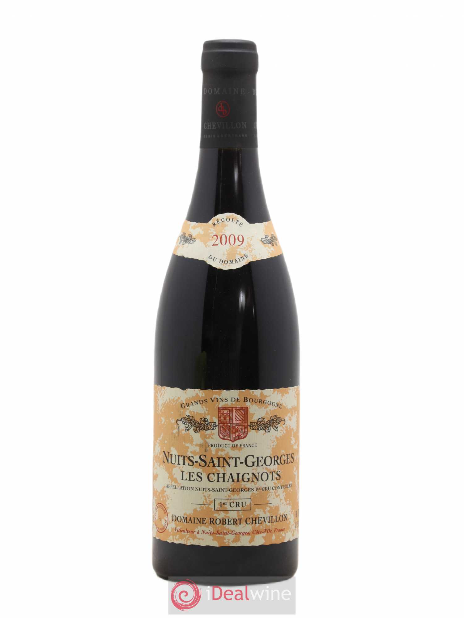 Nuits-Saint-Georges 1er Cru Les Chaignots Robert Chevillon 2009 - Lot de 1 bouteille - 0
