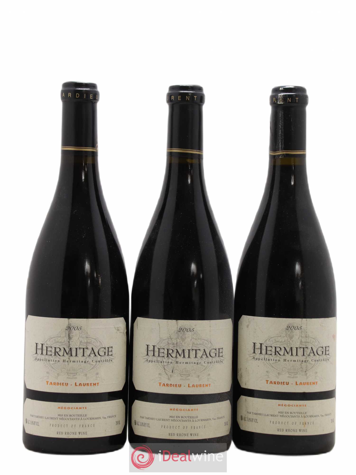 Hermitage Maison Tardieu-Laurent 2005 - Lot de 3 bouteilles - 0