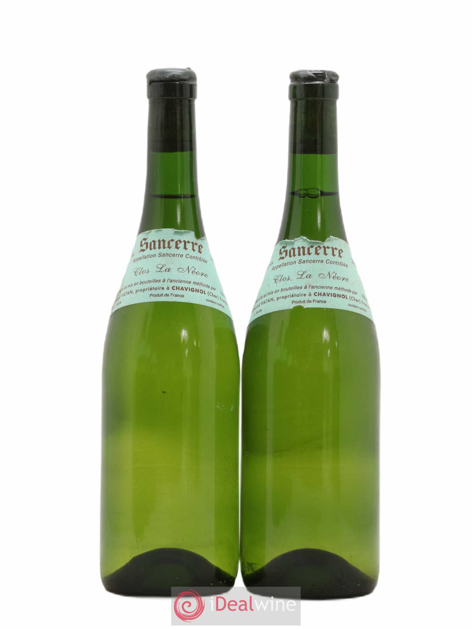 Sancerre Clos la Neore Edmond Vatan 2007 - Lot de 2 bouteilles - 0