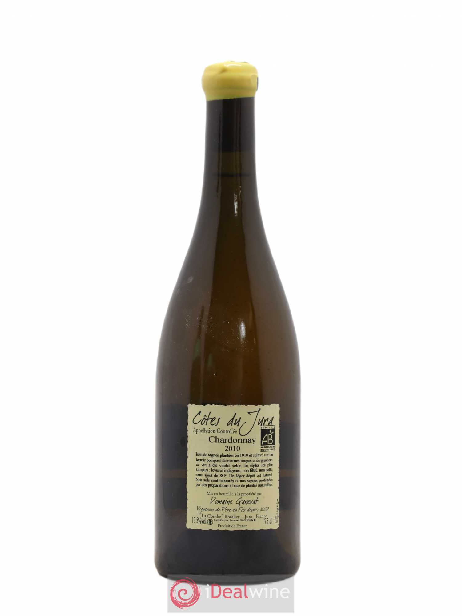 Côtes du Jura Les Grands Teppes Vieilles Vignes Jean-François Ganevat (Domaine) 2010 - Posten von 1 Flasche - 1