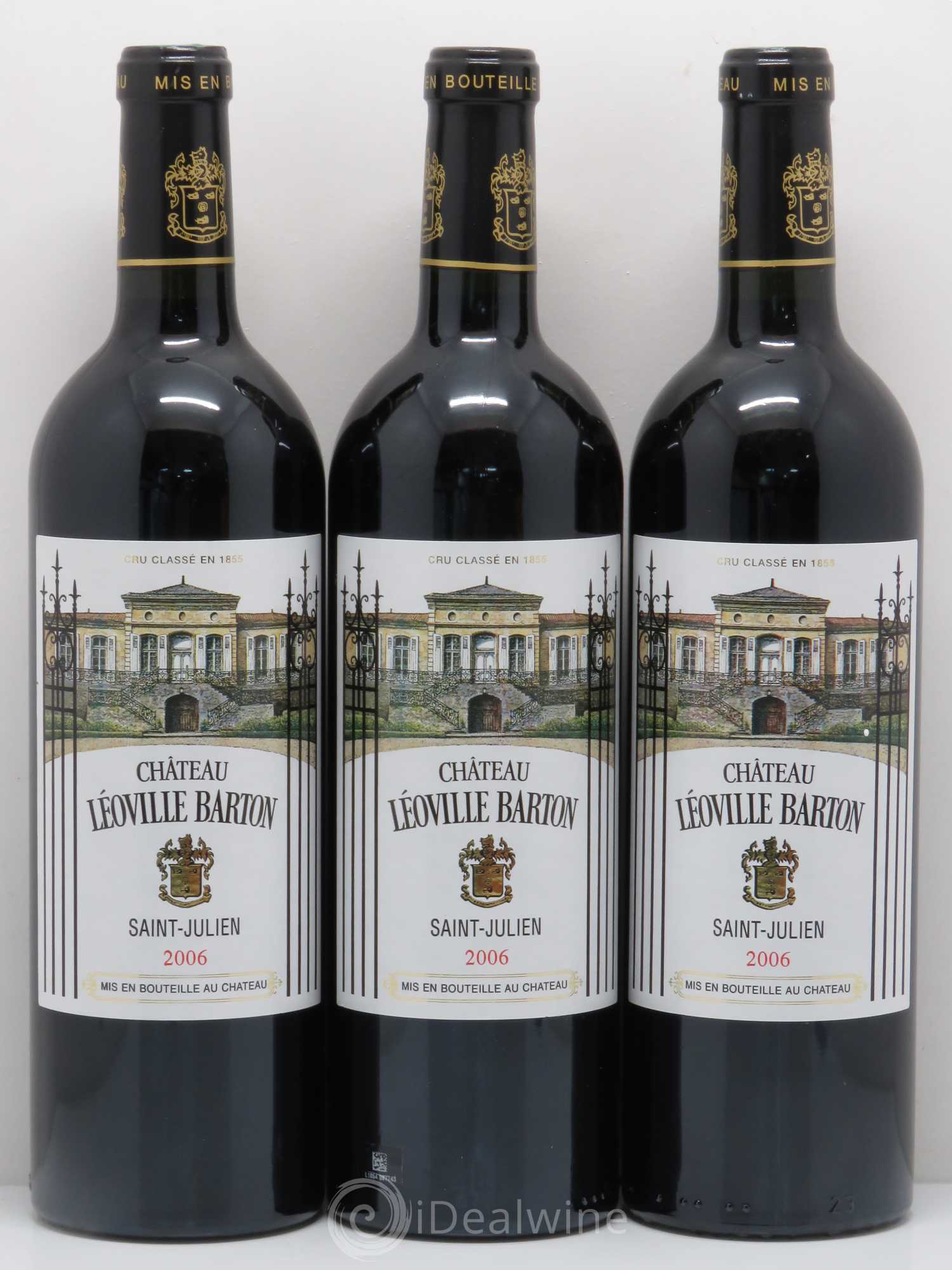 Château Léoville Barton 2ème Grand Cru Classé 2006 - Lot de 6 bouteilles - 2