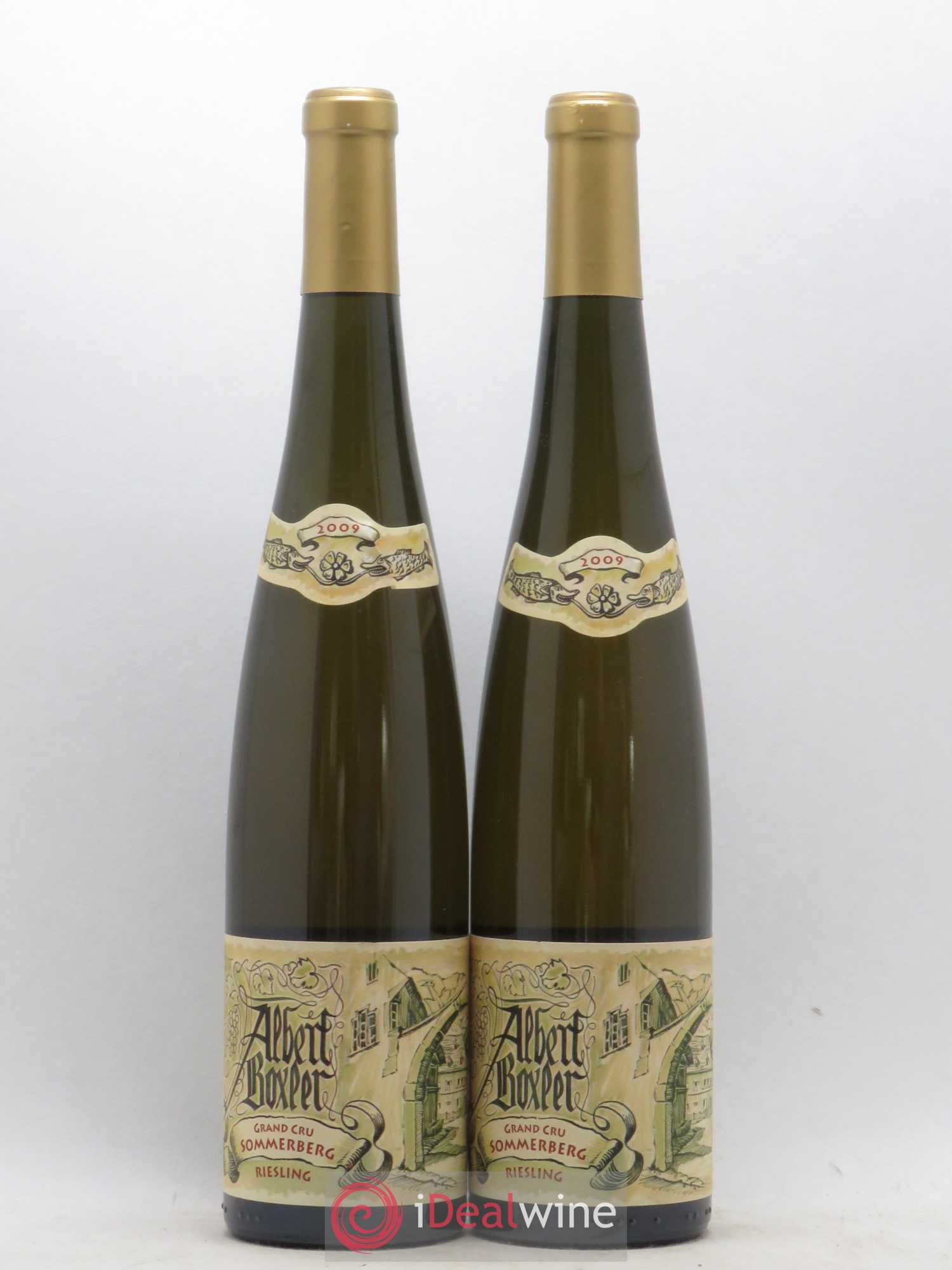 Riesling Grand Cru Sommerberg Albert Boxler 2009 - Lot de 2 bouteilles - 0
