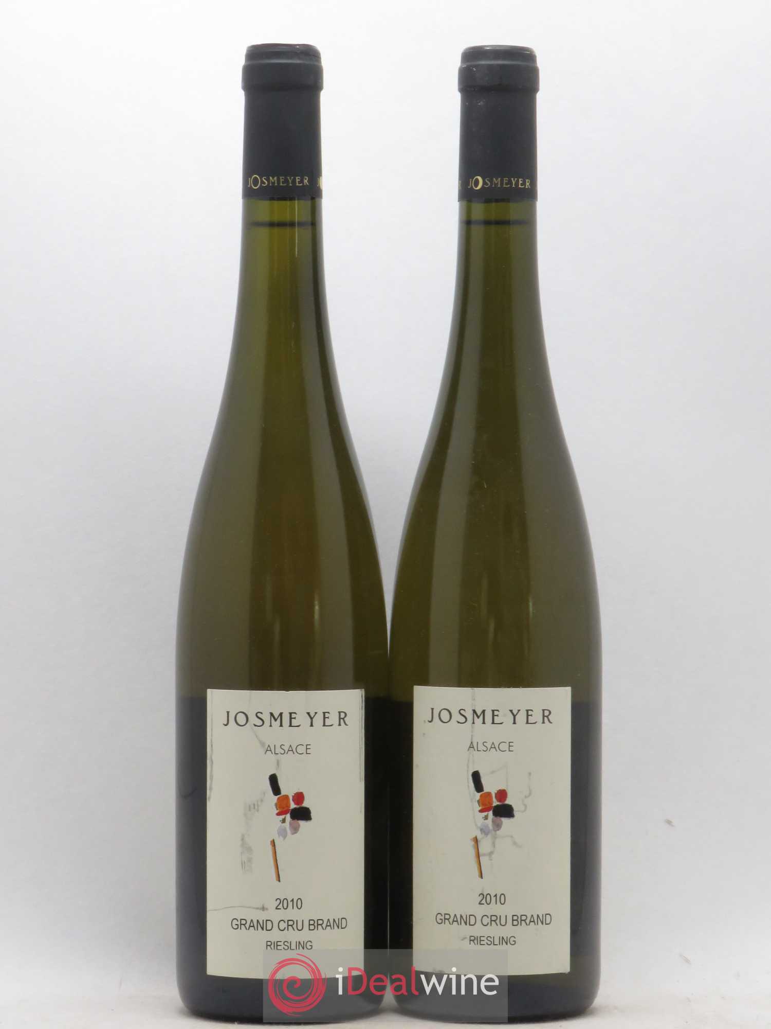 Alsace Riesling Grand Cru Brand Josmeyer (Domaine) 2010 - Lot de 2 bouteilles - 0