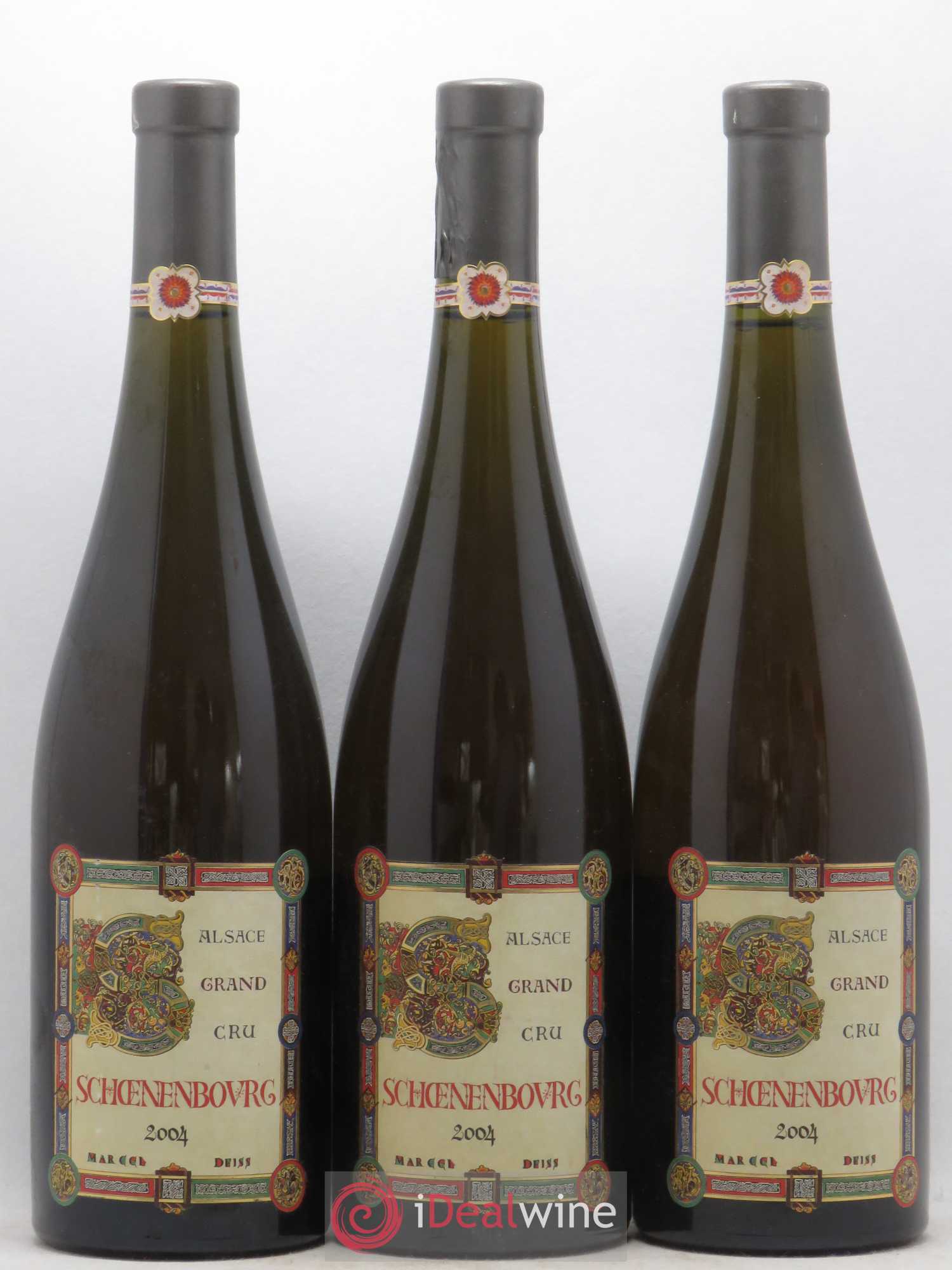 Alsace Grand Cru Schoenenbourg Marcel Deiss (Domaine) 2004 - Lot de 3 bouteilles - 0