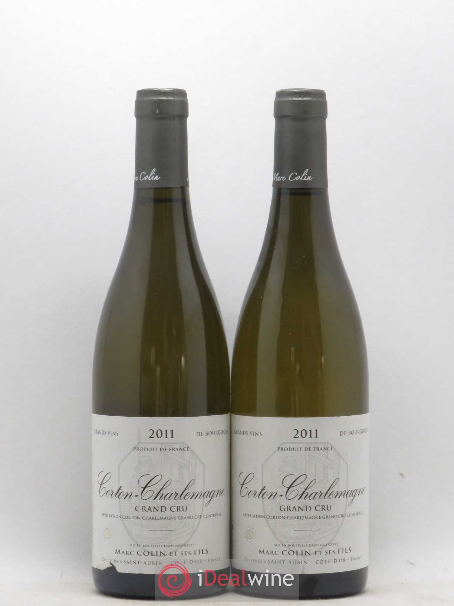 Corton-Charlemagne Grand Cru Marc Colin 2011 - Lot de 2 bouteilles - 0