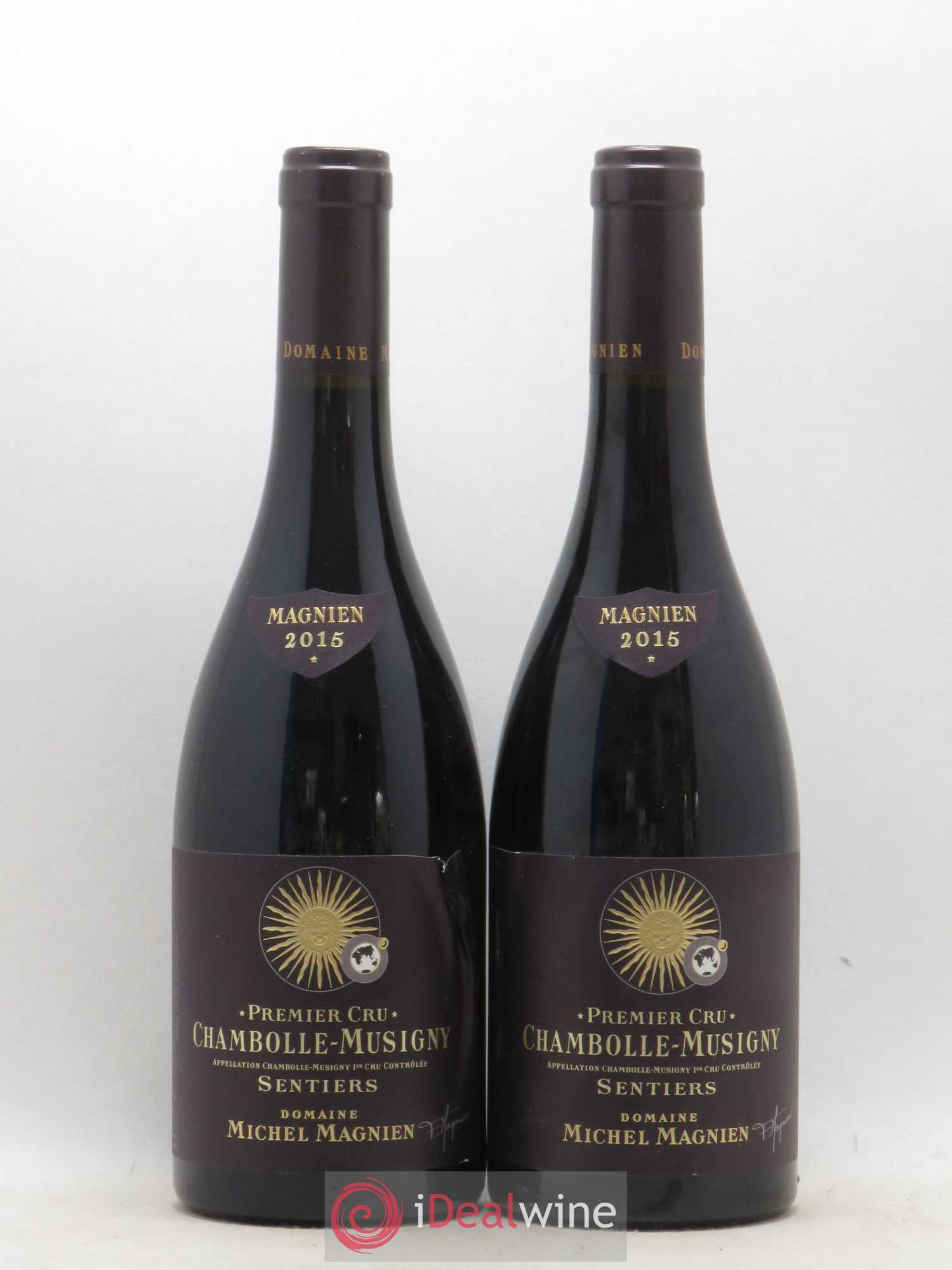 Chambolle-Musigny 1er Cru Les Sentiers Michel Magnien 2015 - Lot de 2 bouteilles - 0