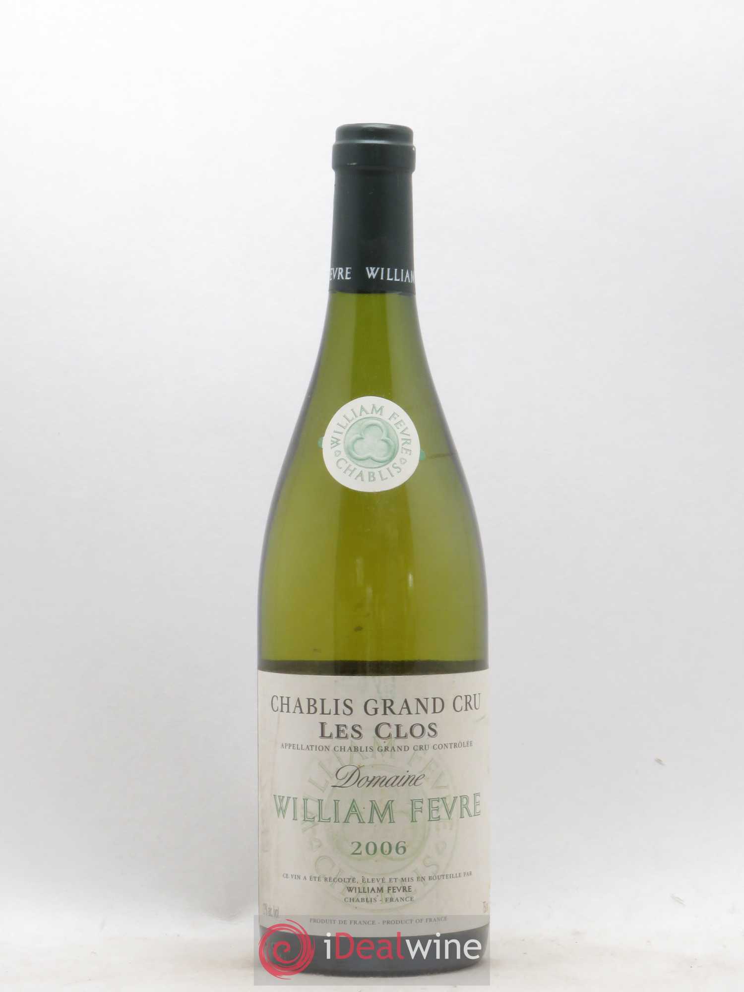 Chablis Grand Cru Les Clos William Fèvre 2006 - Lot de 1 bouteille - 0