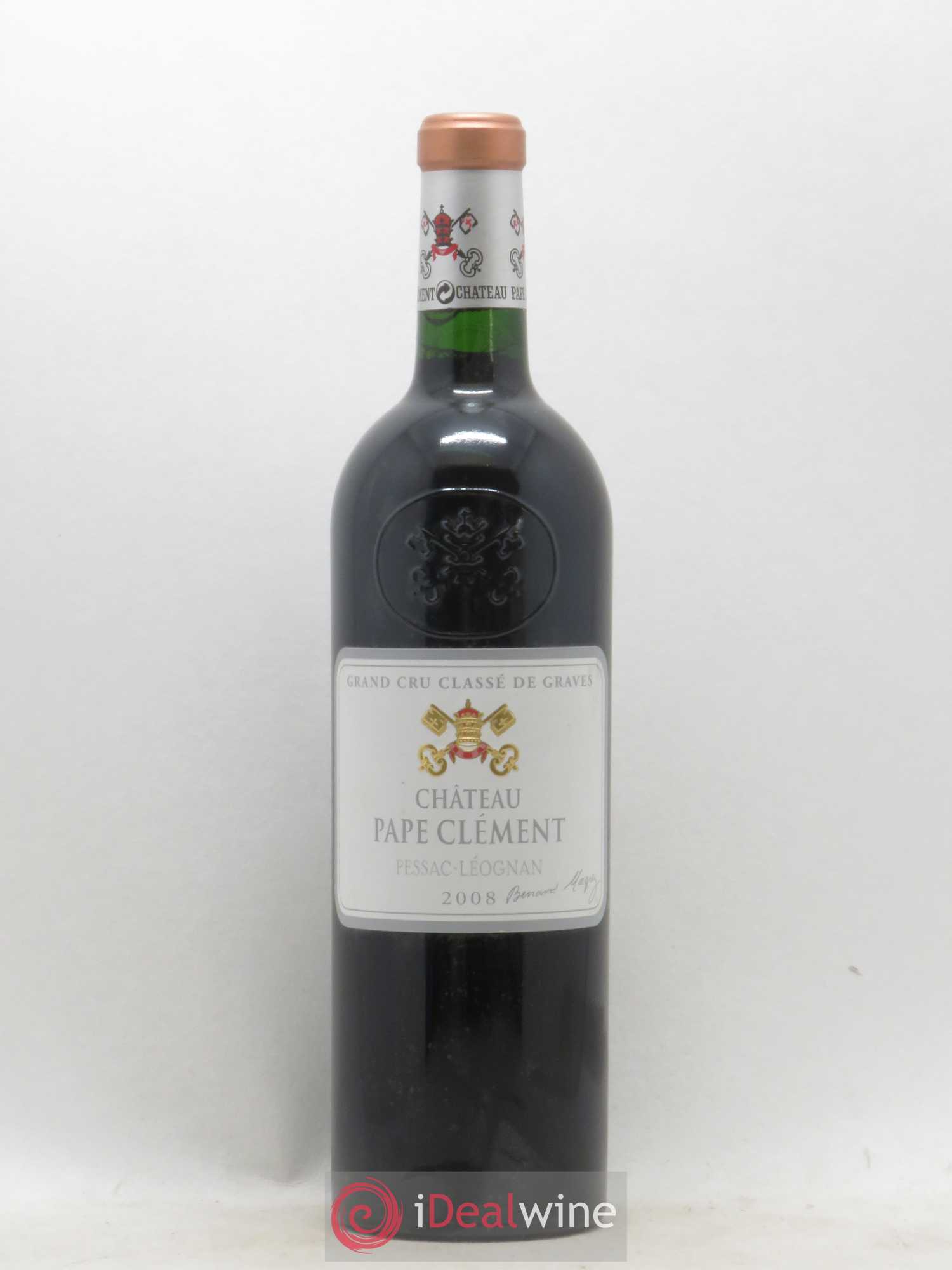 Château Pape Clément Cru Classé de Graves 2008 - Lot de 1 bouteille - 0