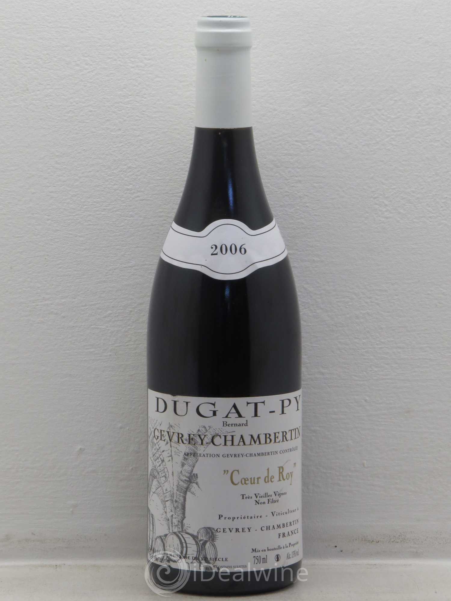 Gevrey-Chambertin Coeur de Roy Très Vieilles Vignes Dugat-Py 2006 - Lot de 1 bouteille - 0