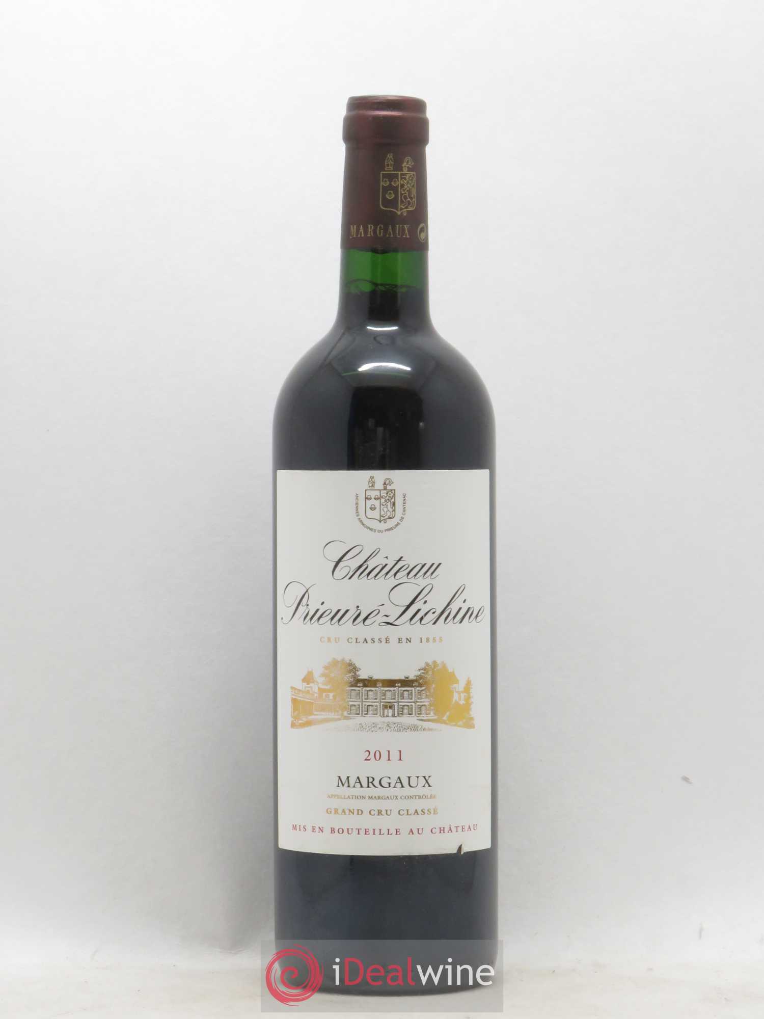 Château Prieuré Lichine 4ème Grand Cru Classé 2011 - Lot de 1 bouteille - 0
