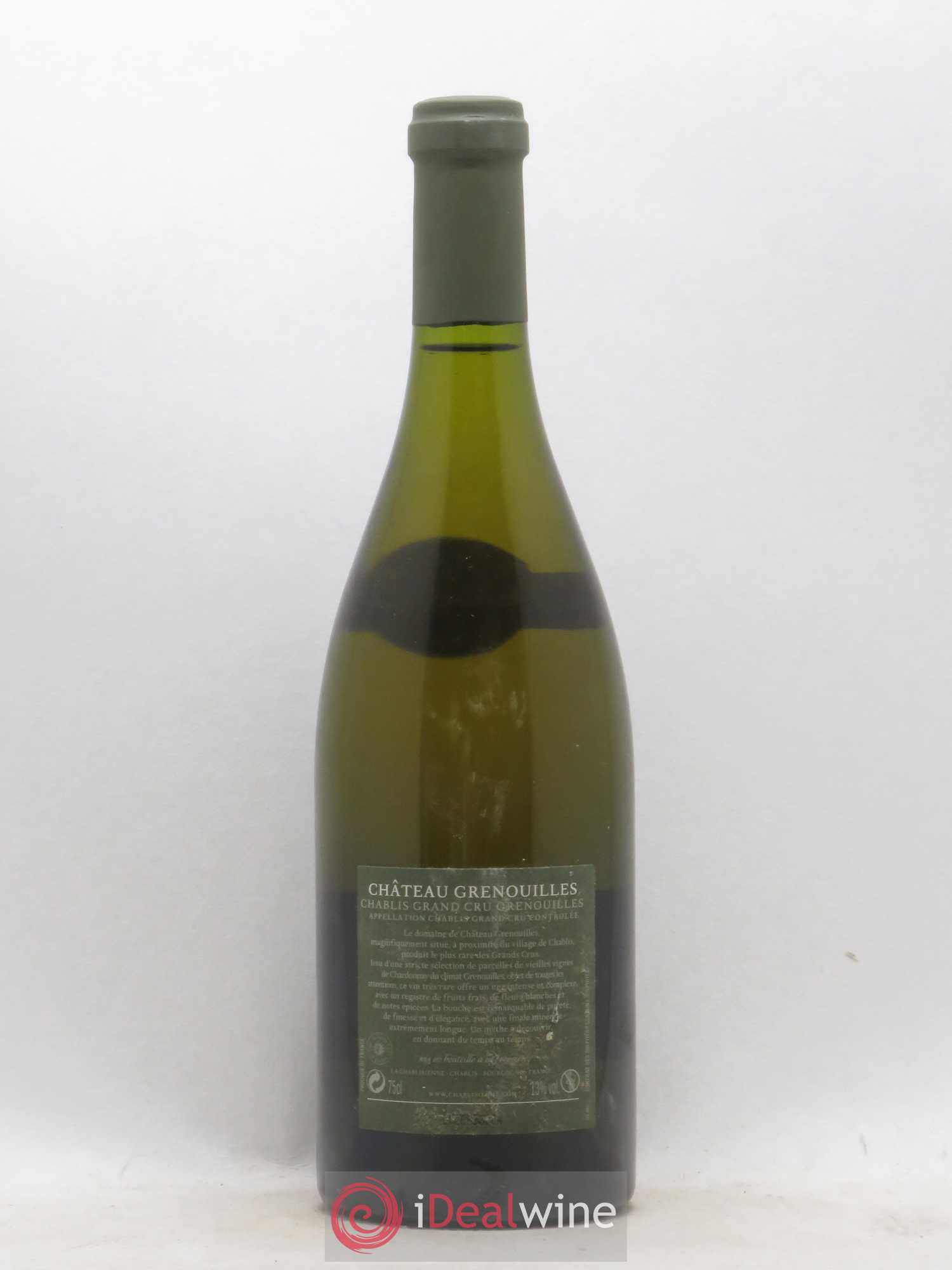 Chablis Grand Cru Grenouilles Château Grenouille - La Chablisienne 2005 - Lot de 1 bouteille - 1